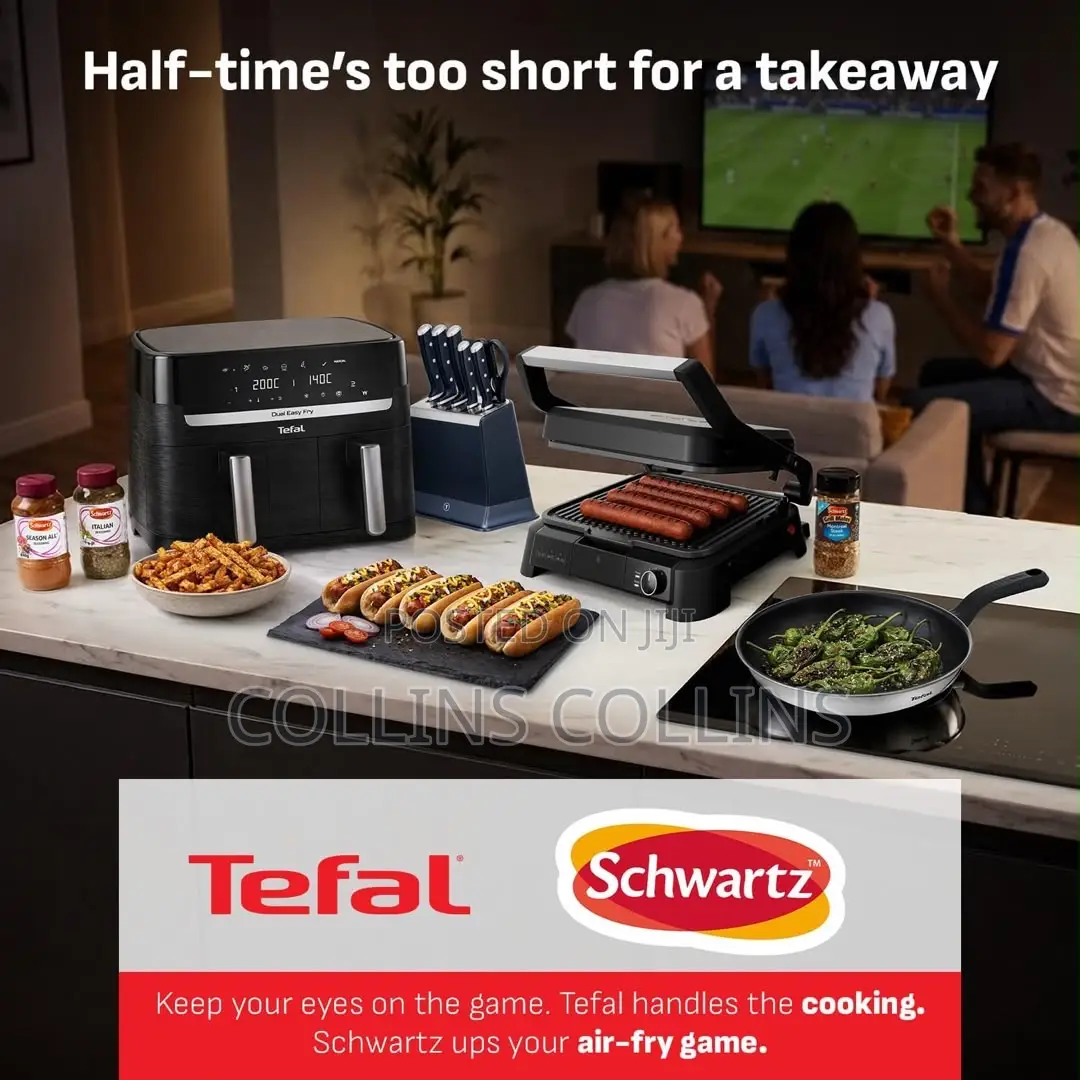 Tefal 8.3l Easy Fry Dual Zone Digital Air Fryer