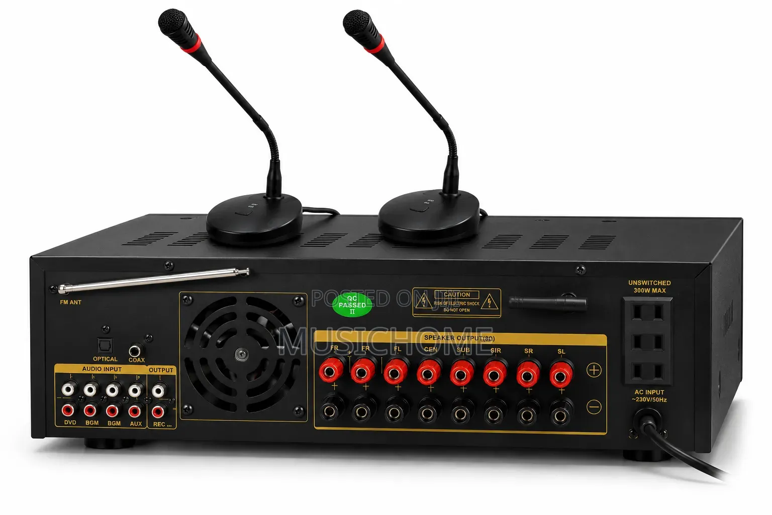 Central Public Address Audio Sound System