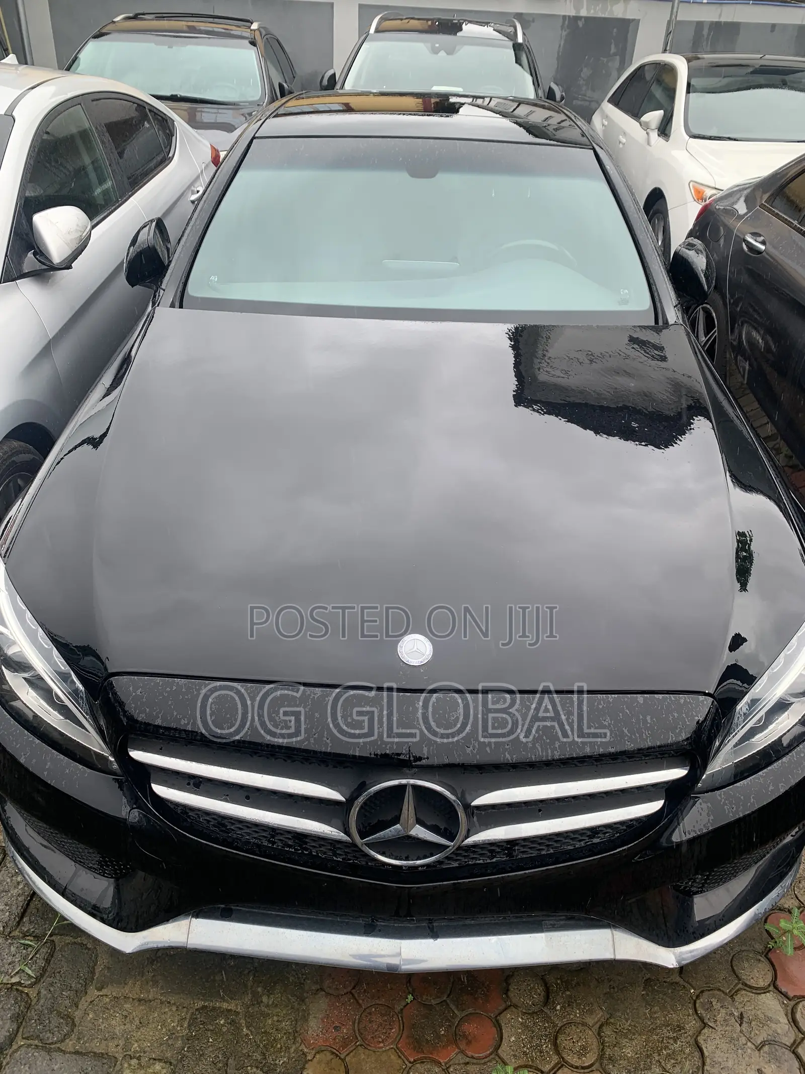Mercedes-Benz C300 Luxury 4matic Sedan AWD (2.0L 4cyl 7A) 2017 Black