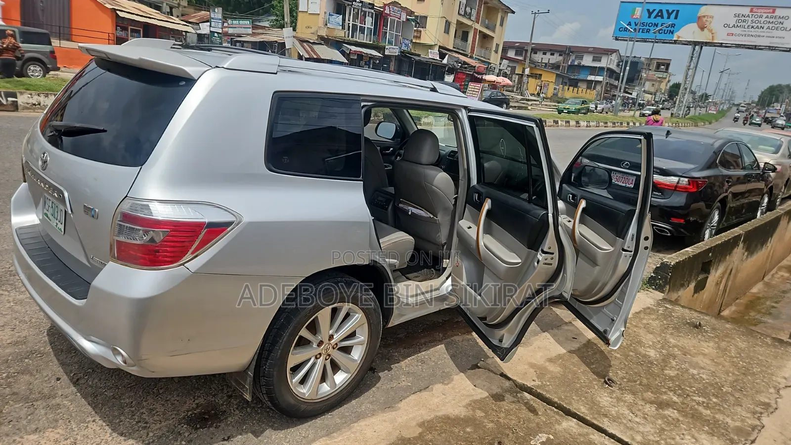 Toyota Highlander Hybrid 2008 Silver