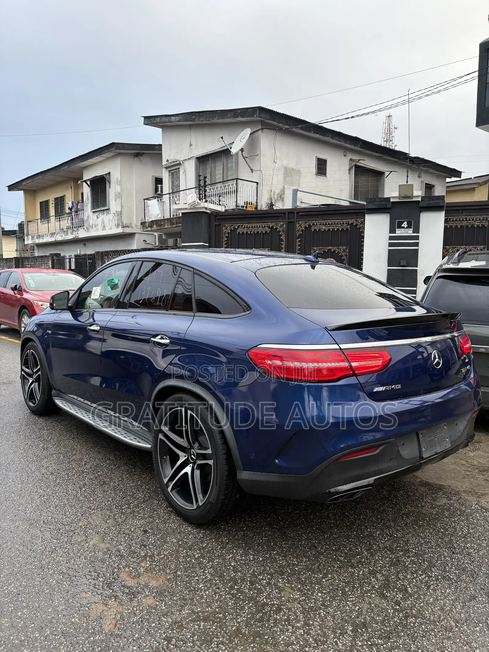 Mercedes-Benz GLE-Class AMG GLE 43 4MATIC 2019 Blue
