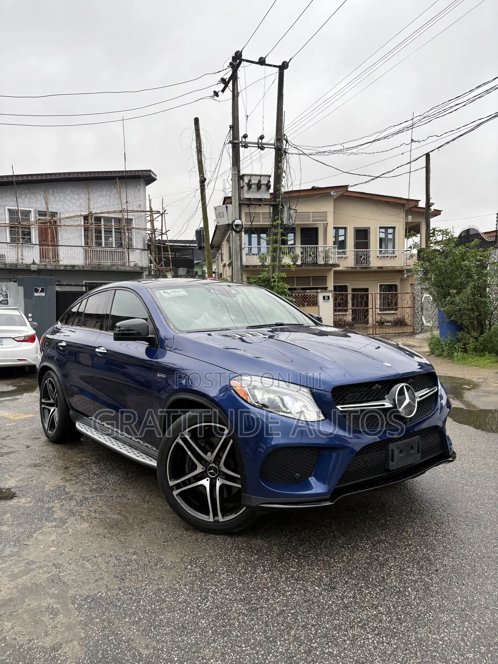 Mercedes-Benz GLE-Class AMG GLE 43 4MATIC 2019 Blue