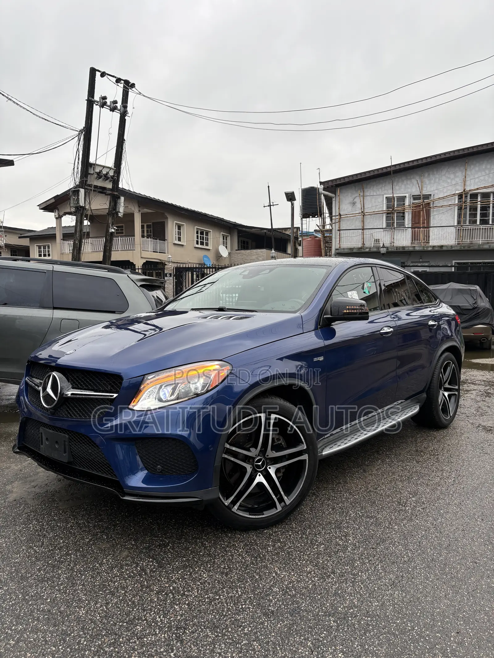 Mercedes-Benz GLE-Class AMG GLE 43 4MATIC 2019 Blue