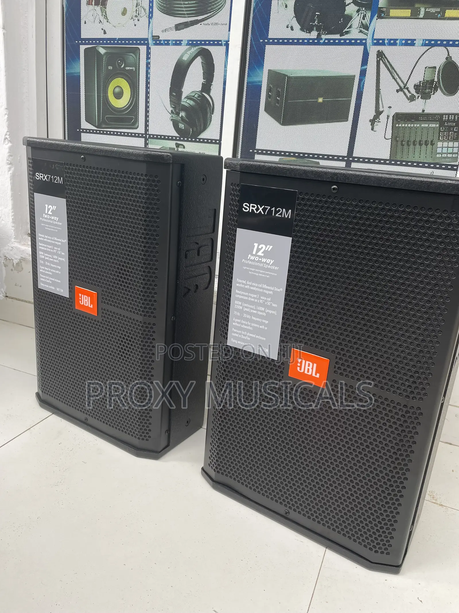JBL 12inches Hanging Speakers Big Magnet