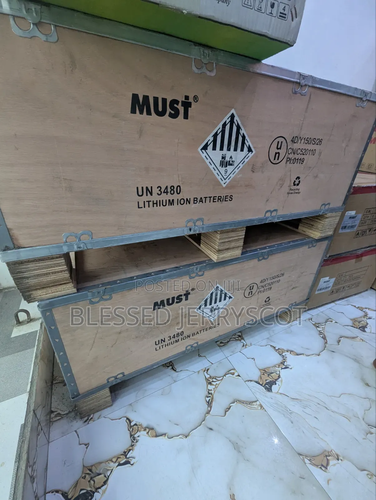 Must 15kwh 48v Lithium Ion Solar Inverter Batteries in Stock.