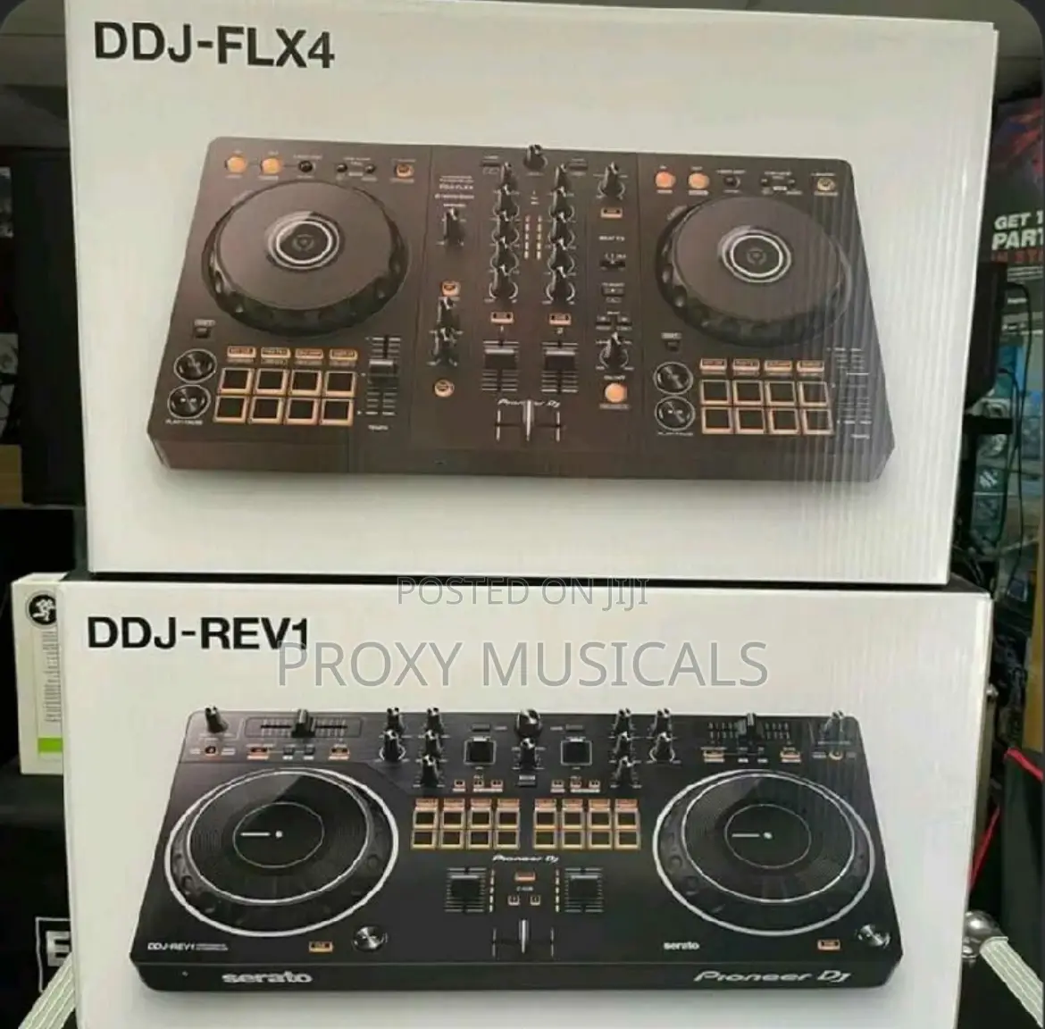 Pioneer DDJ-Flx4 DDJ-Rev1 Controllers
