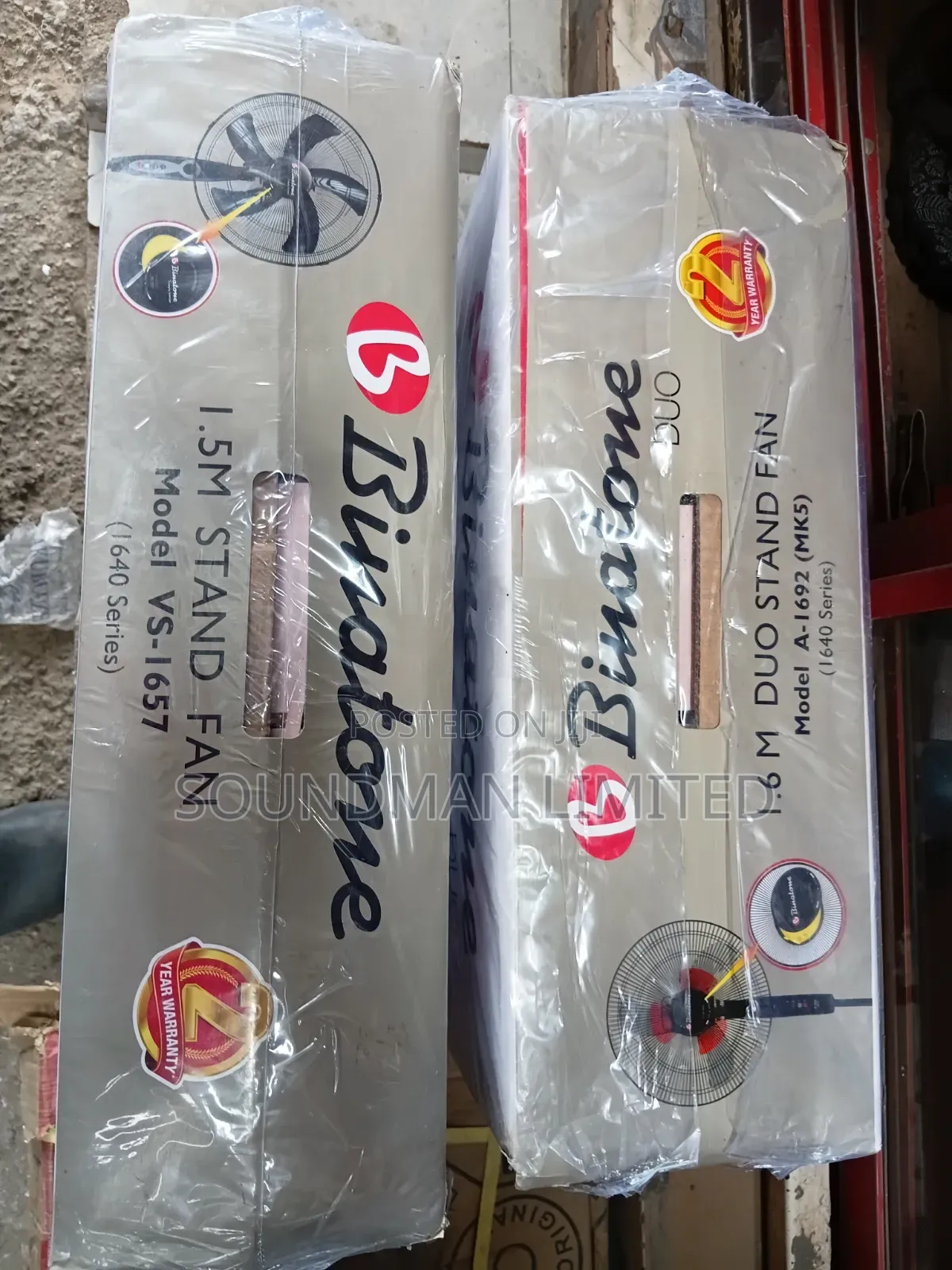 Binatone Standing Fan vs-1657 (1640 Series)