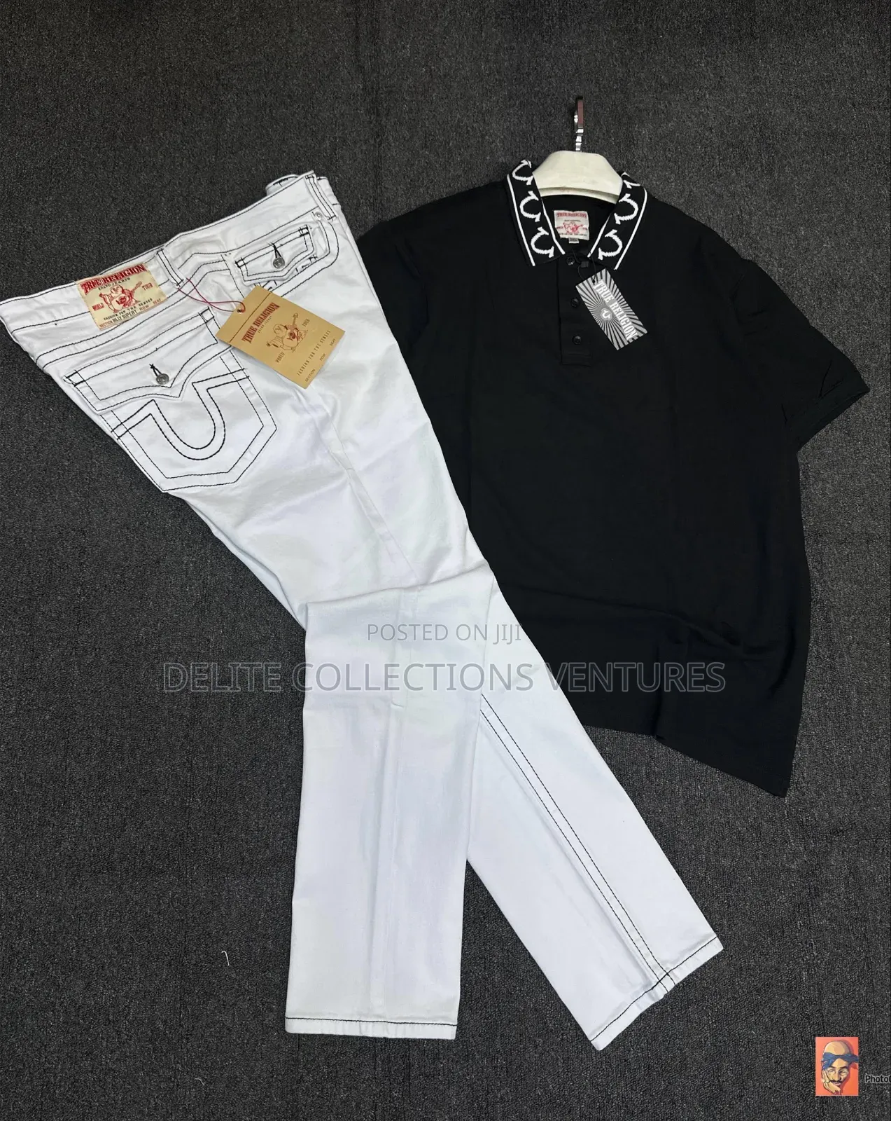 *Best Quality American Sourced True Religion Jean-Polo Combo