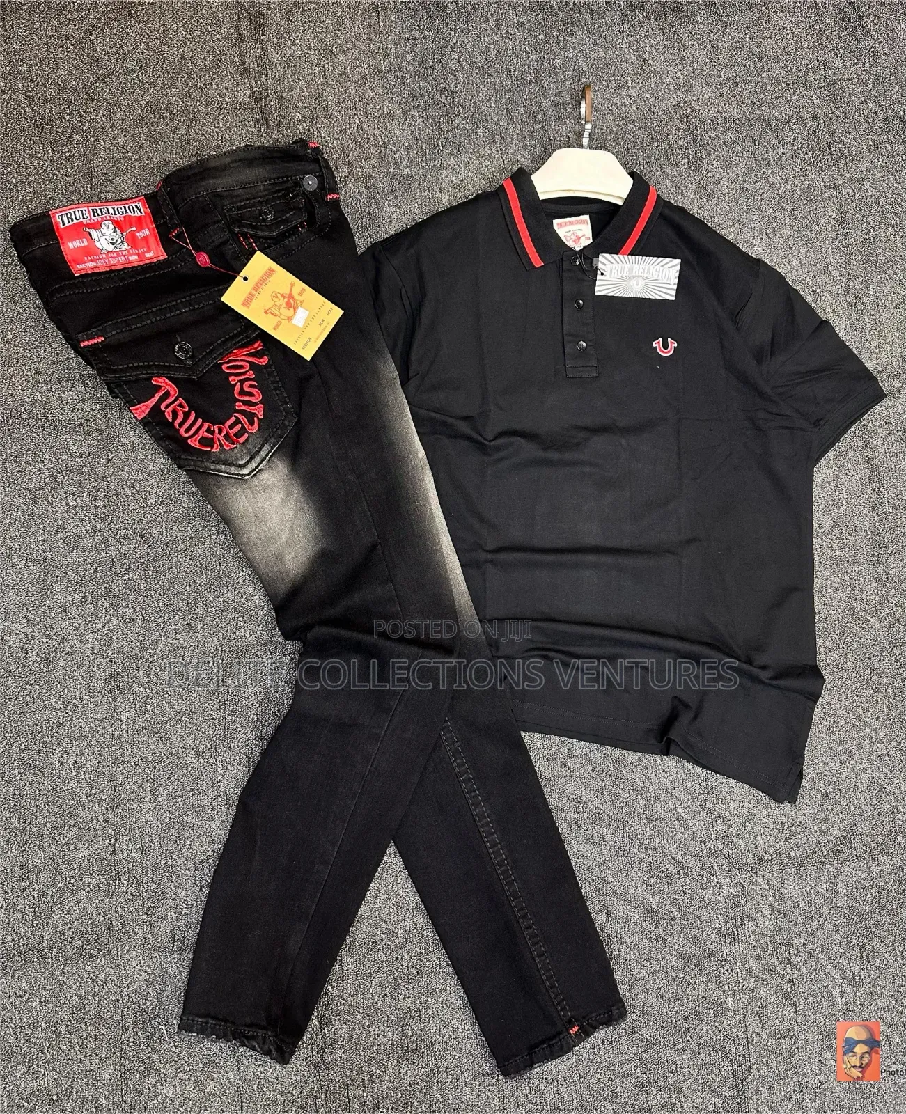 *Best Quality American Sourced True Religion Jean-Polo Combo