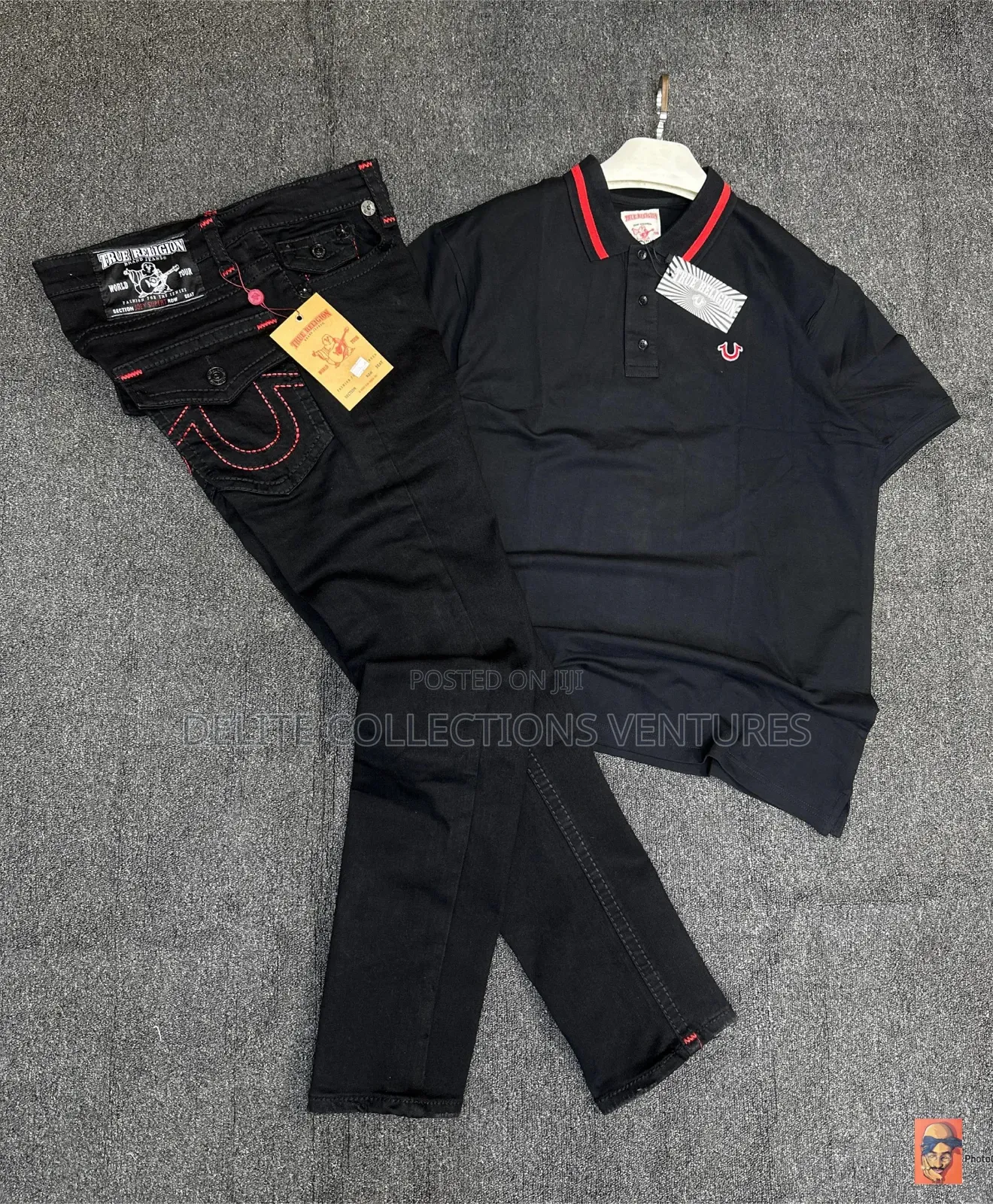 *Best Quality American Sourced True Religion Jean-Polo Combo
