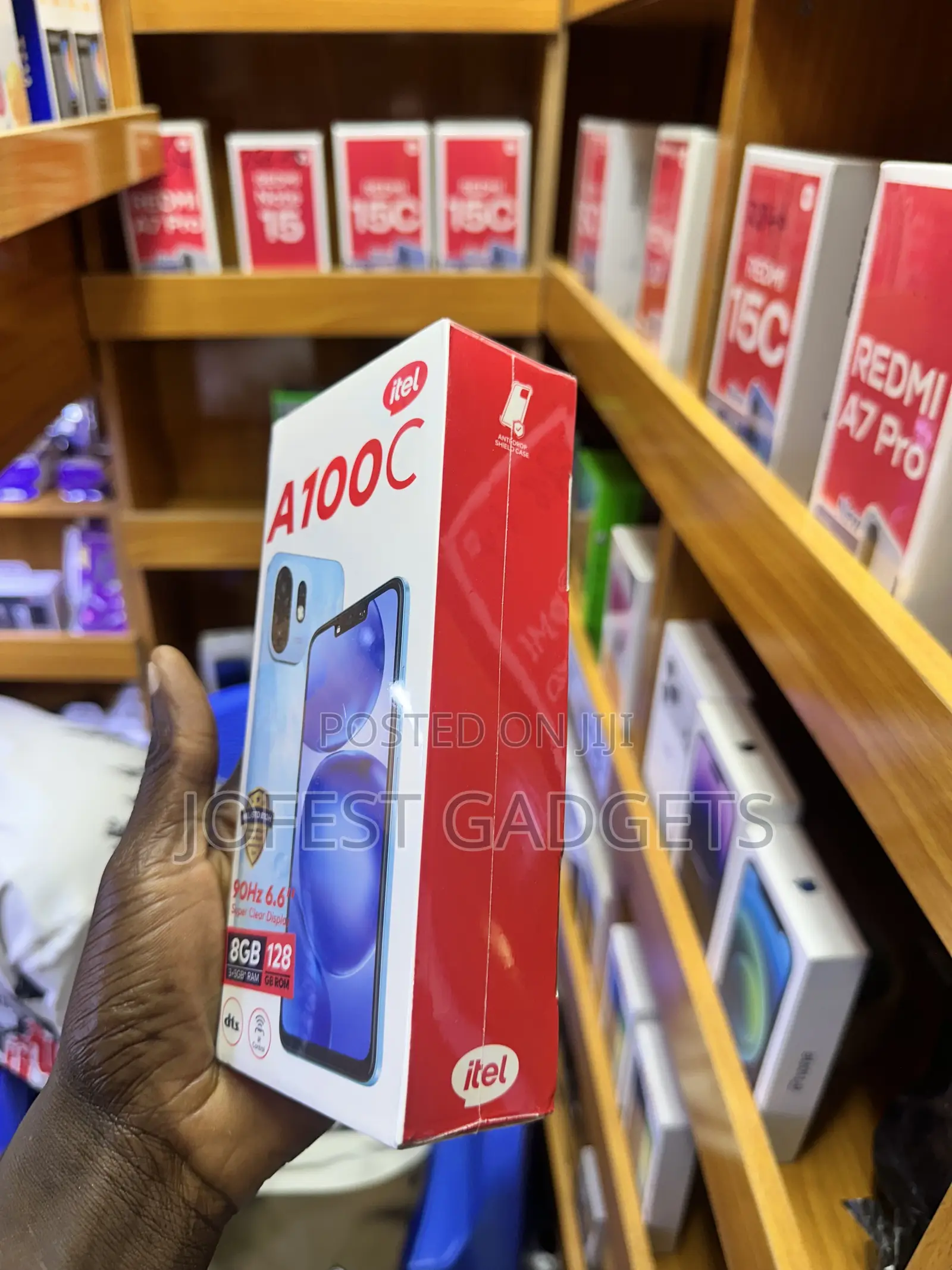 New Itel A100C 128 GB Blue