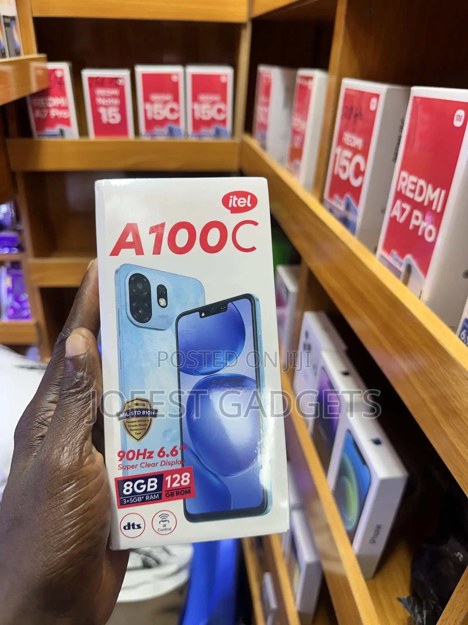 New Itel A100C 128 GB Blue