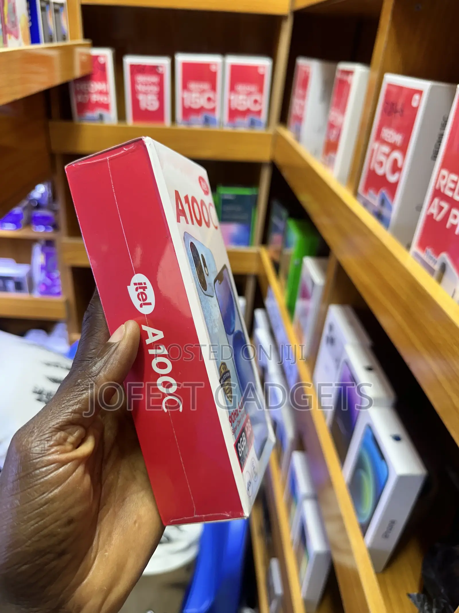 New Itel A100C 128 GB Blue