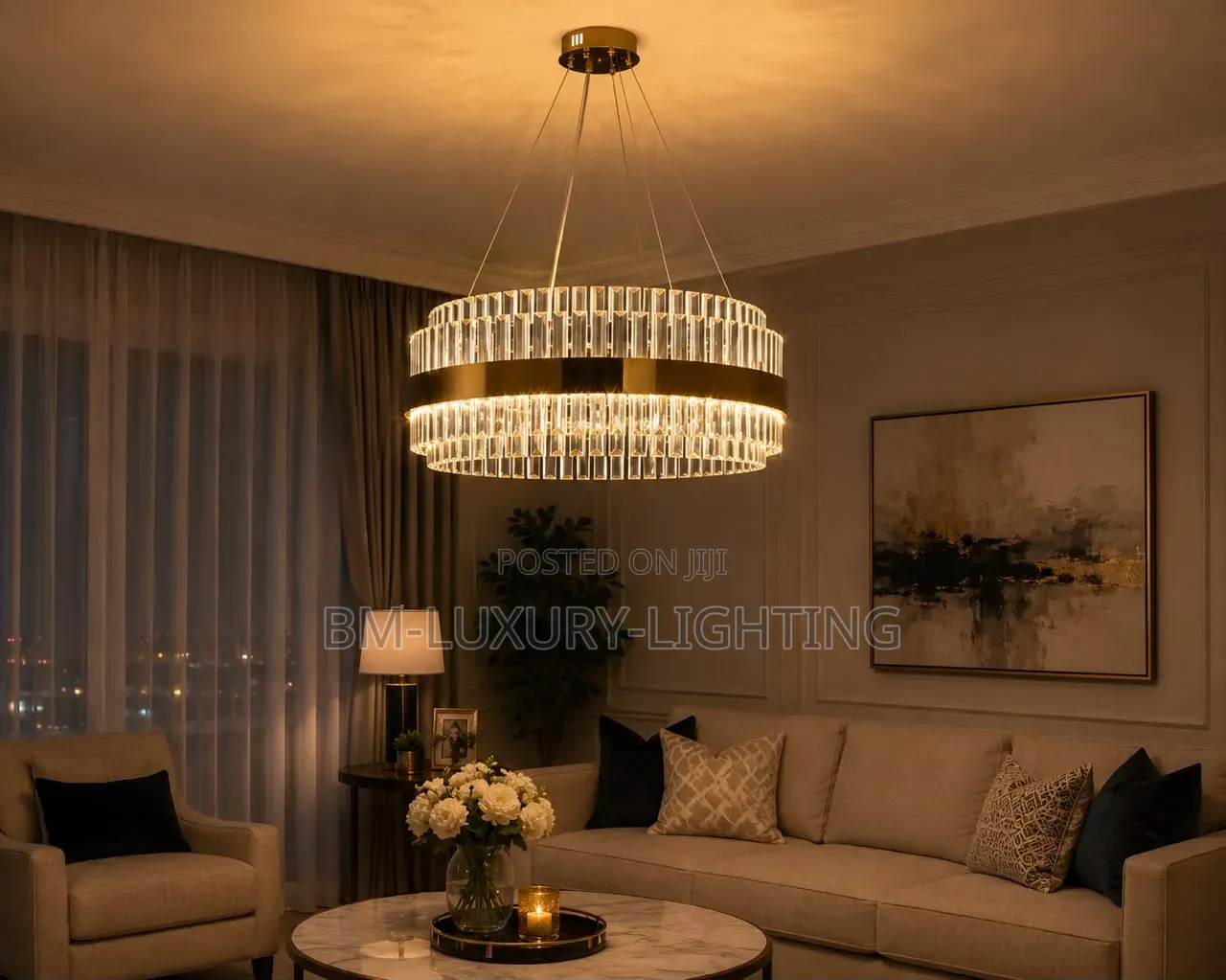 Modern Luxury Crystal Led Chandeliers