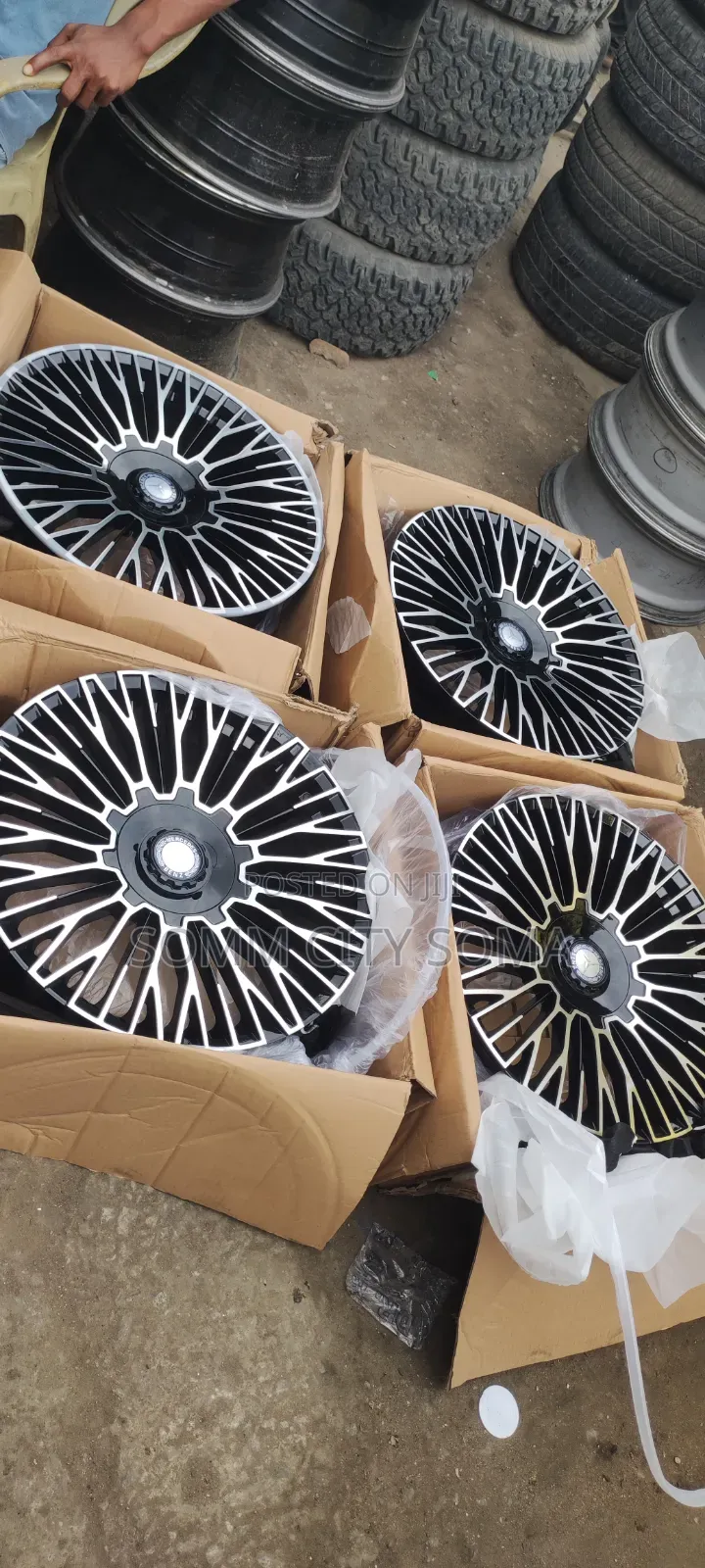 20 Inches Tokunbo Black Wheels