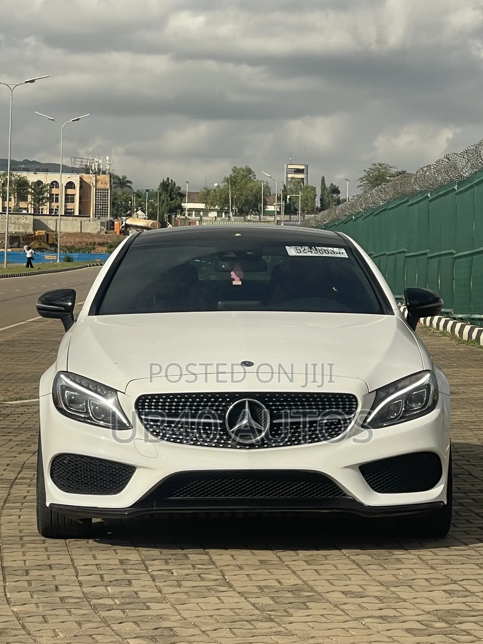 Mercedes-Benz C43 4Matic Coupe AWD (3.0L V6 9AM) 2018 White