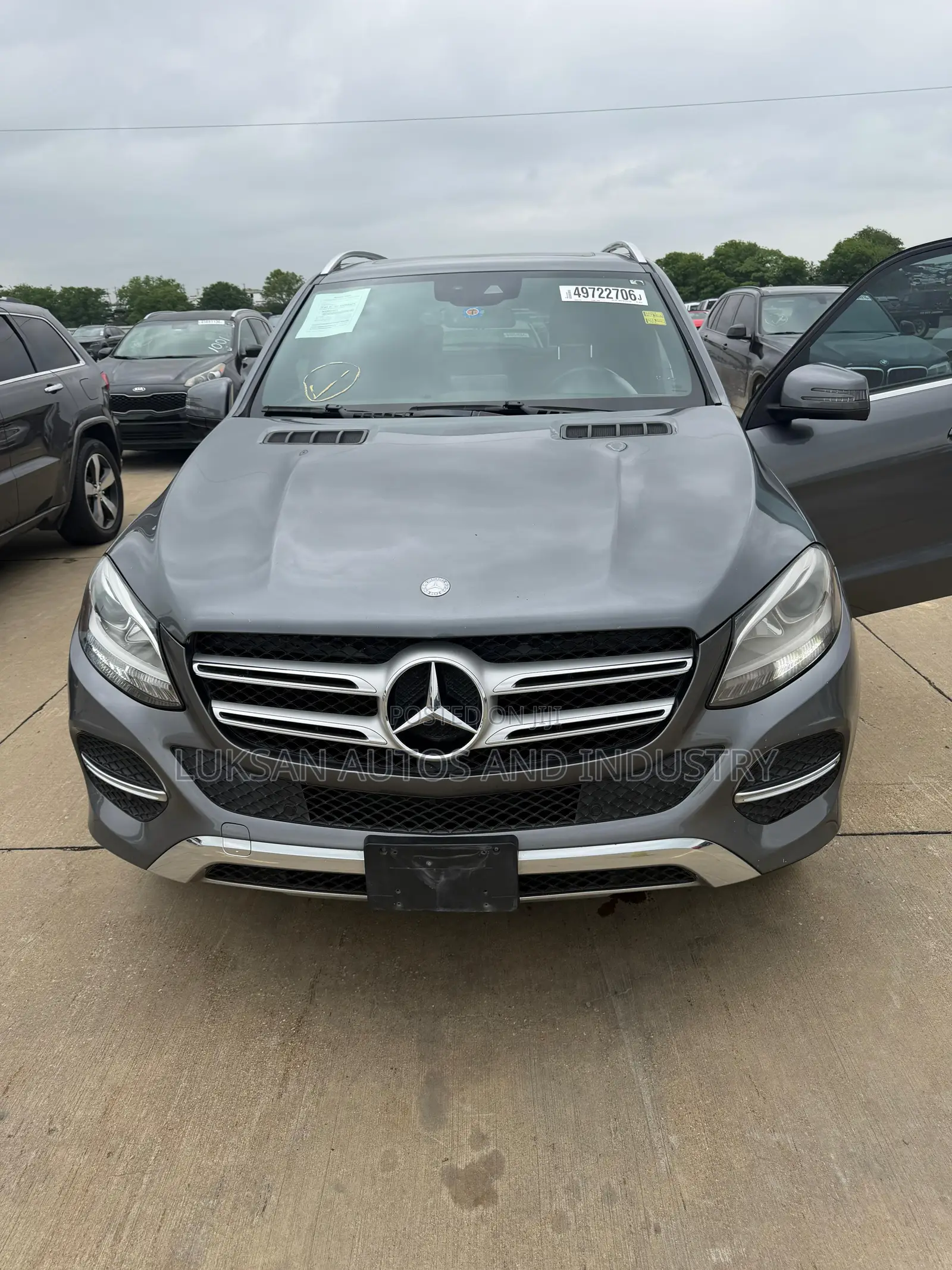 Mercedes-Benz GLE-Class GLE 350d 4MATIC 2017 Gray
