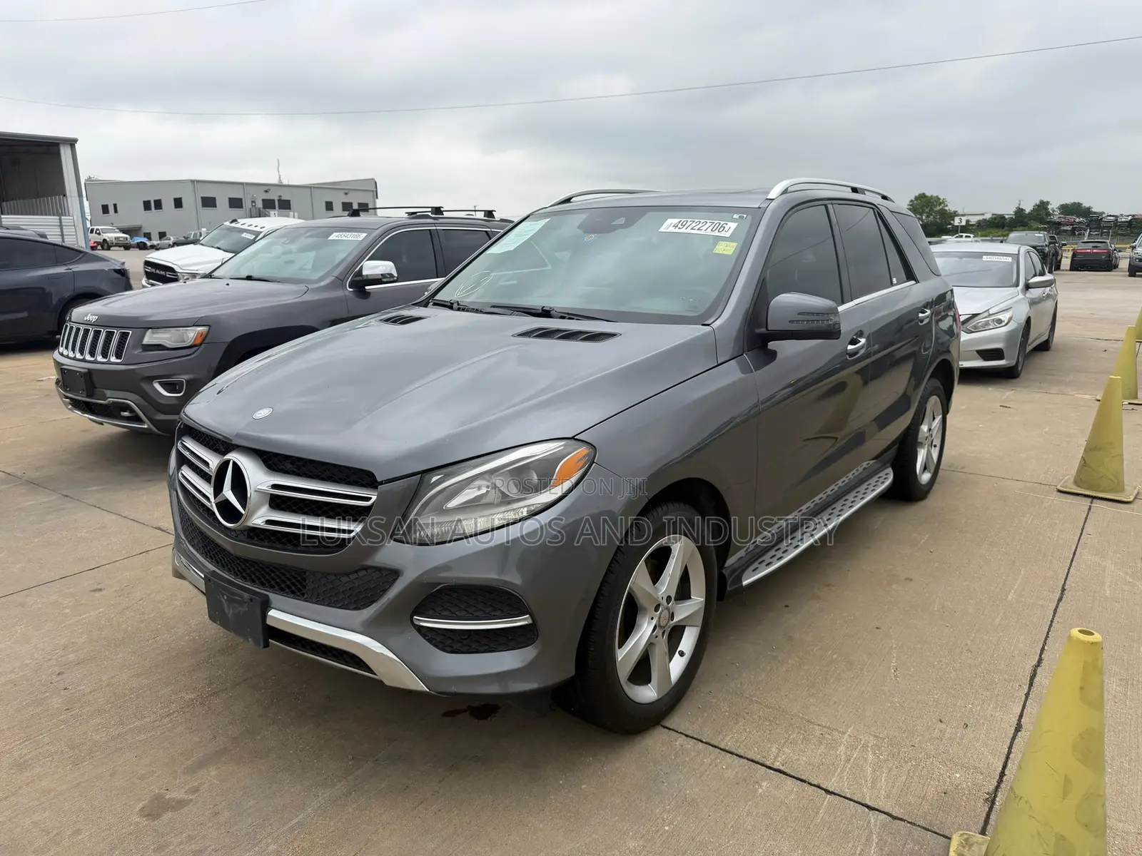 Mercedes-Benz GLE-Class GLE 350d 4MATIC 2017 Gray