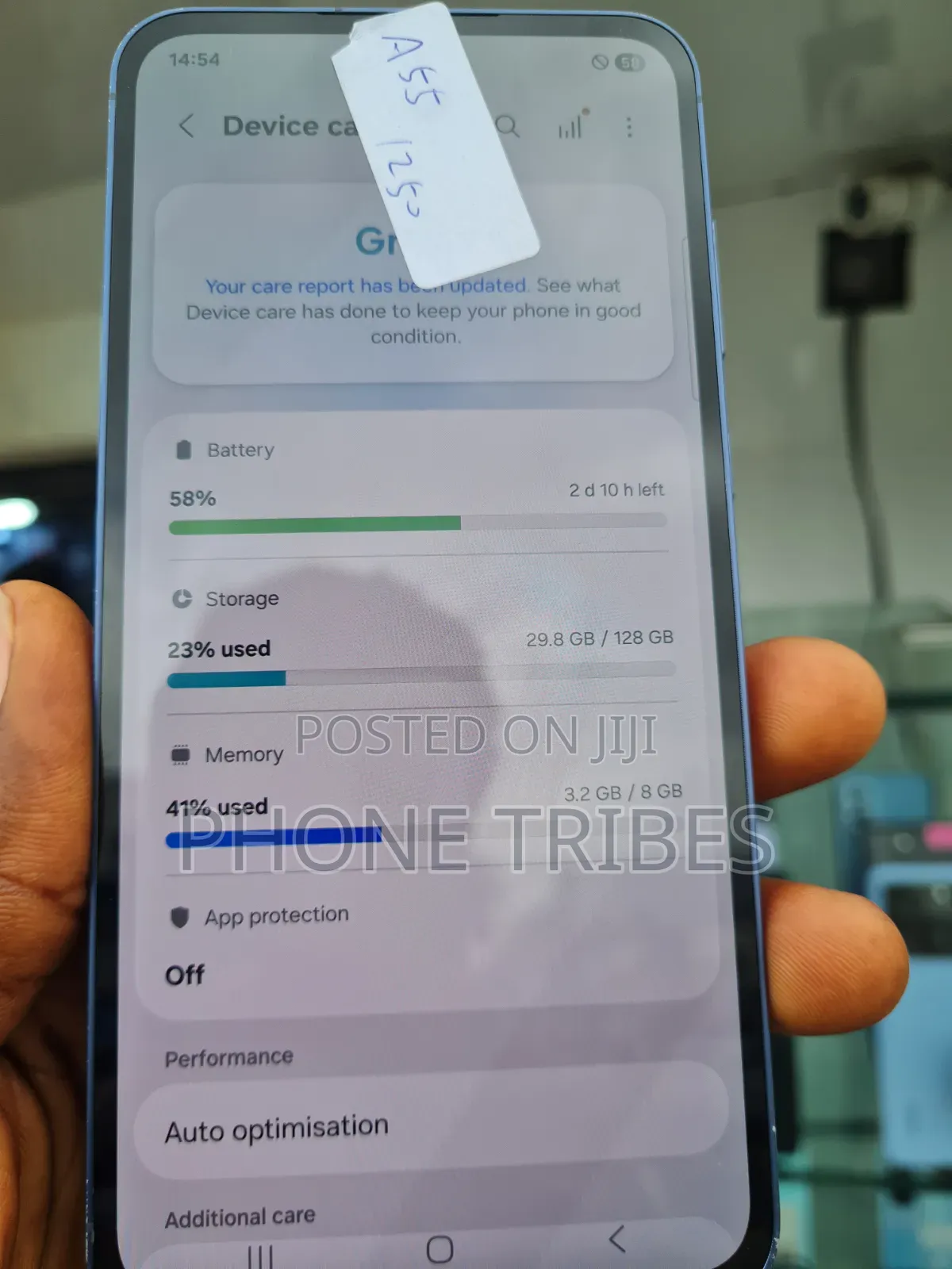 Samsung Galaxy A55 128 GB Blue