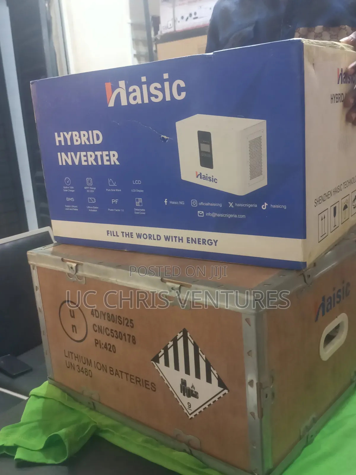 Haisic 4kwh With 1.5kva All-in-One Solar Power System