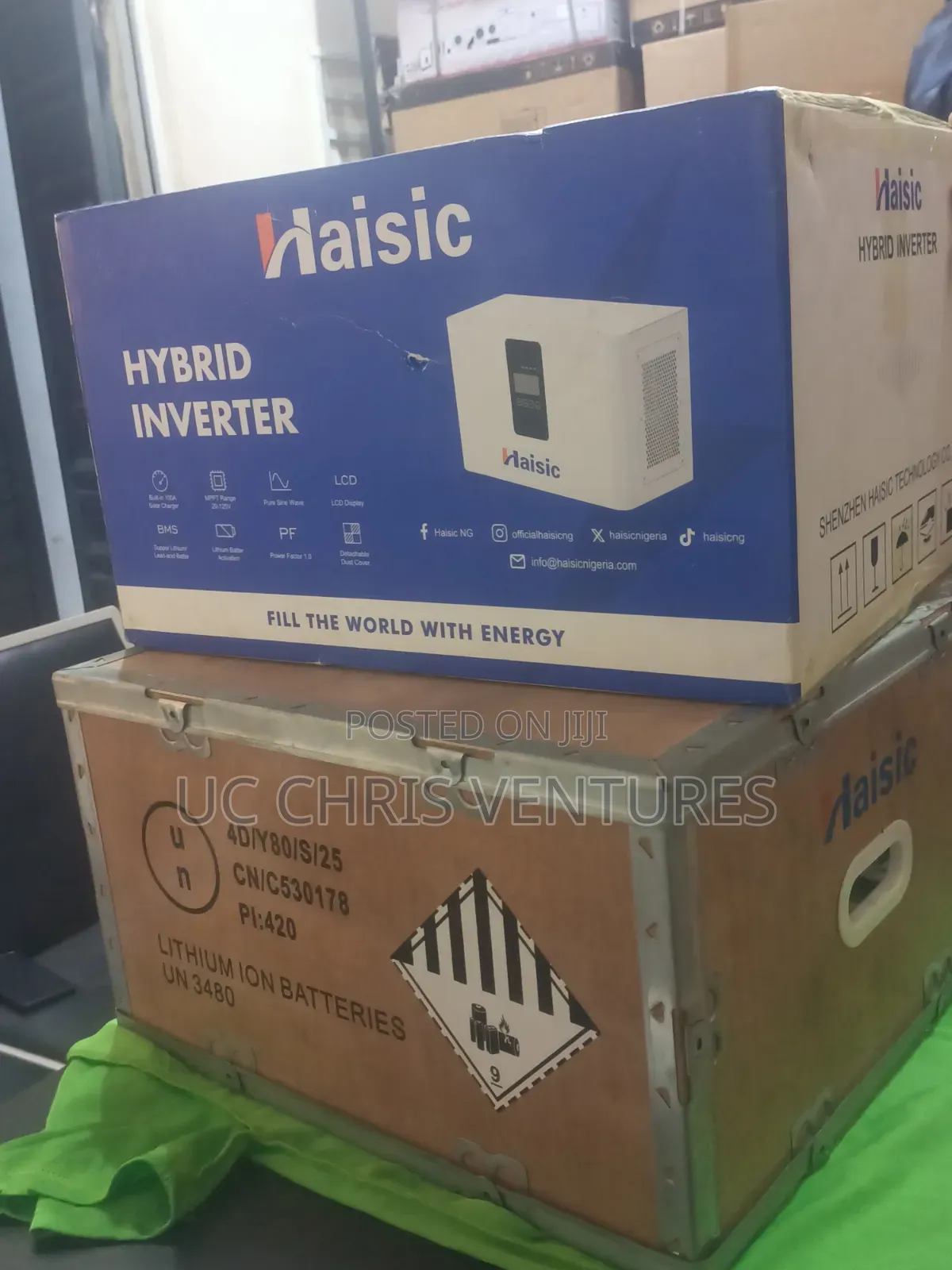 Haisic 4kwh With 1.5kva All-in-One Solar Power System