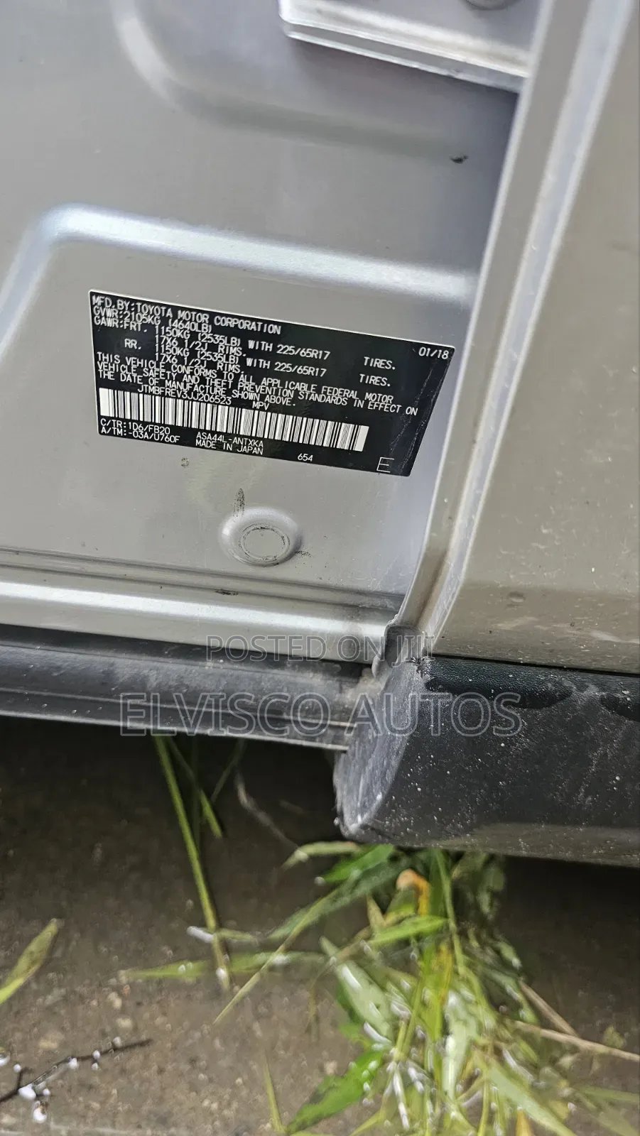 Toyota RAV4 2018 Silver