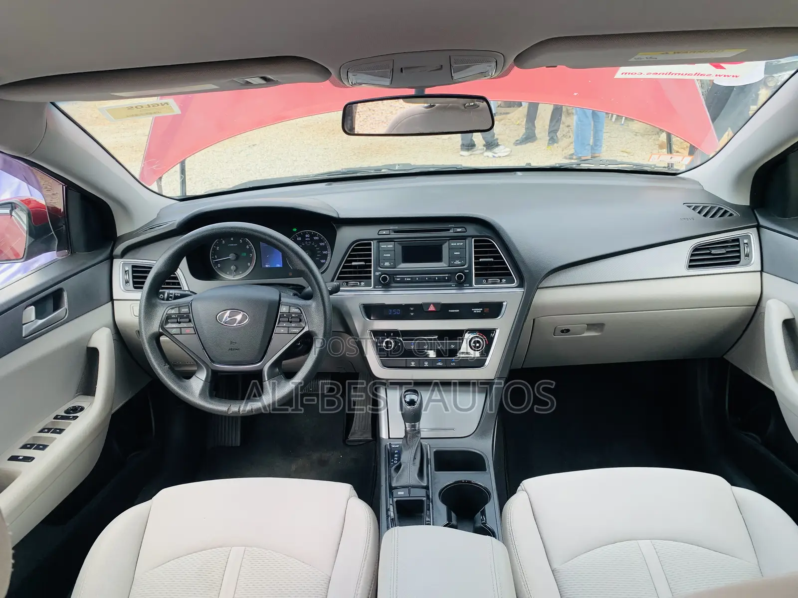 Hyundai Sonata 2015 Red