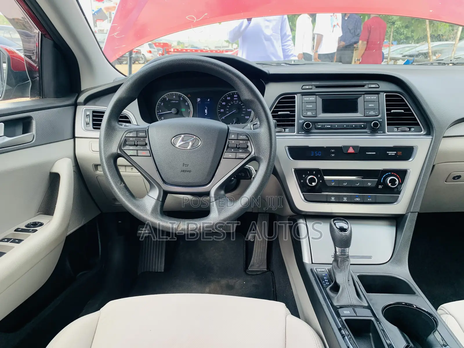 Hyundai Sonata 2015 Red