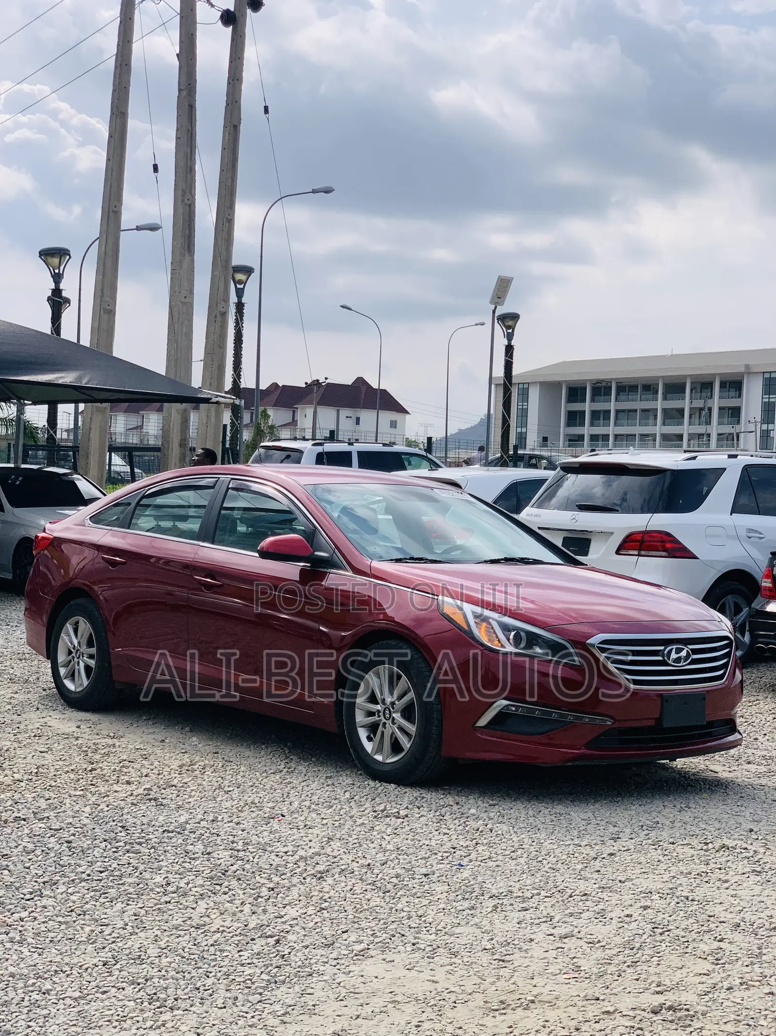 Hyundai Sonata 2015 Red