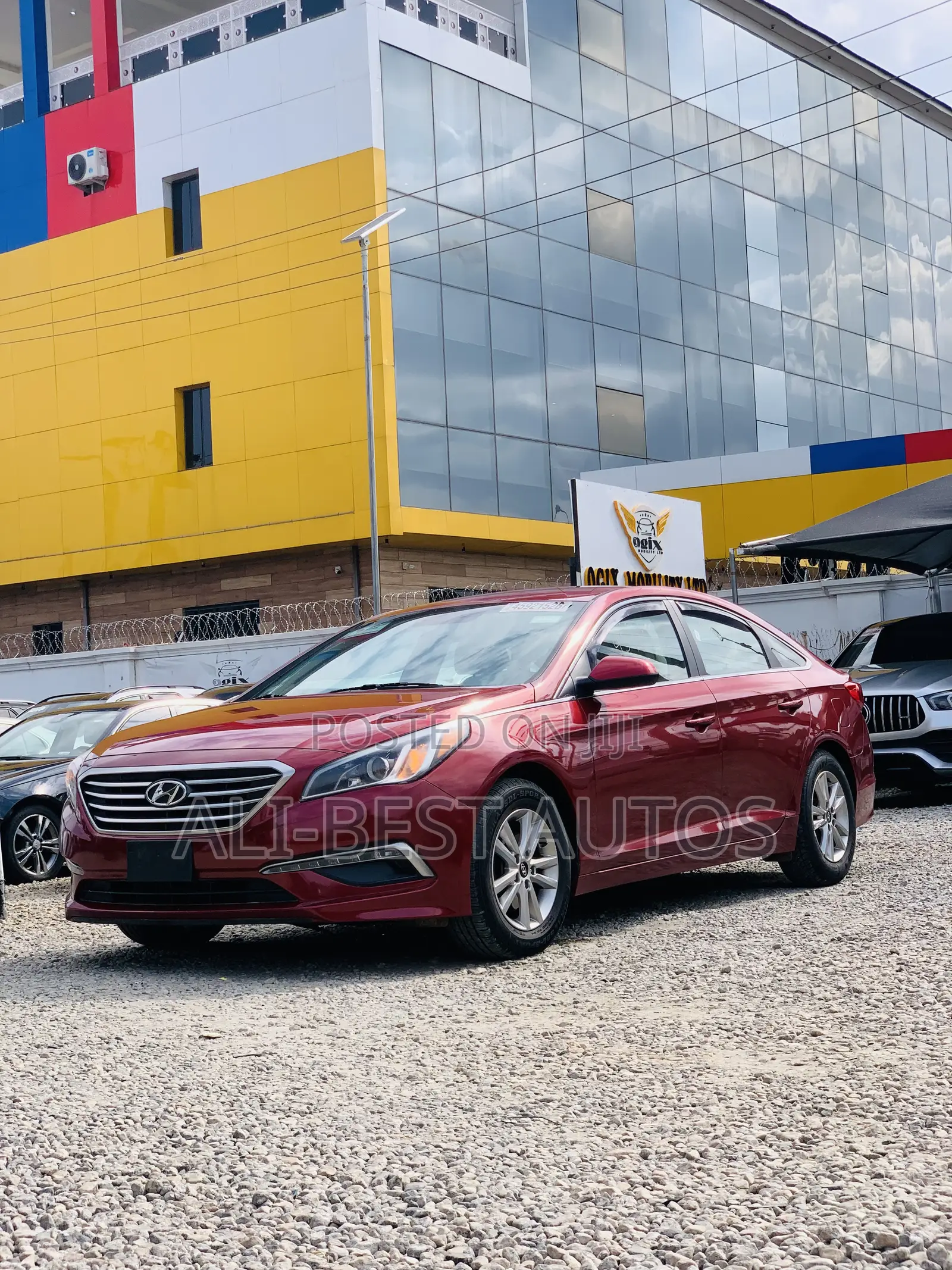 Hyundai Sonata 2015 Red