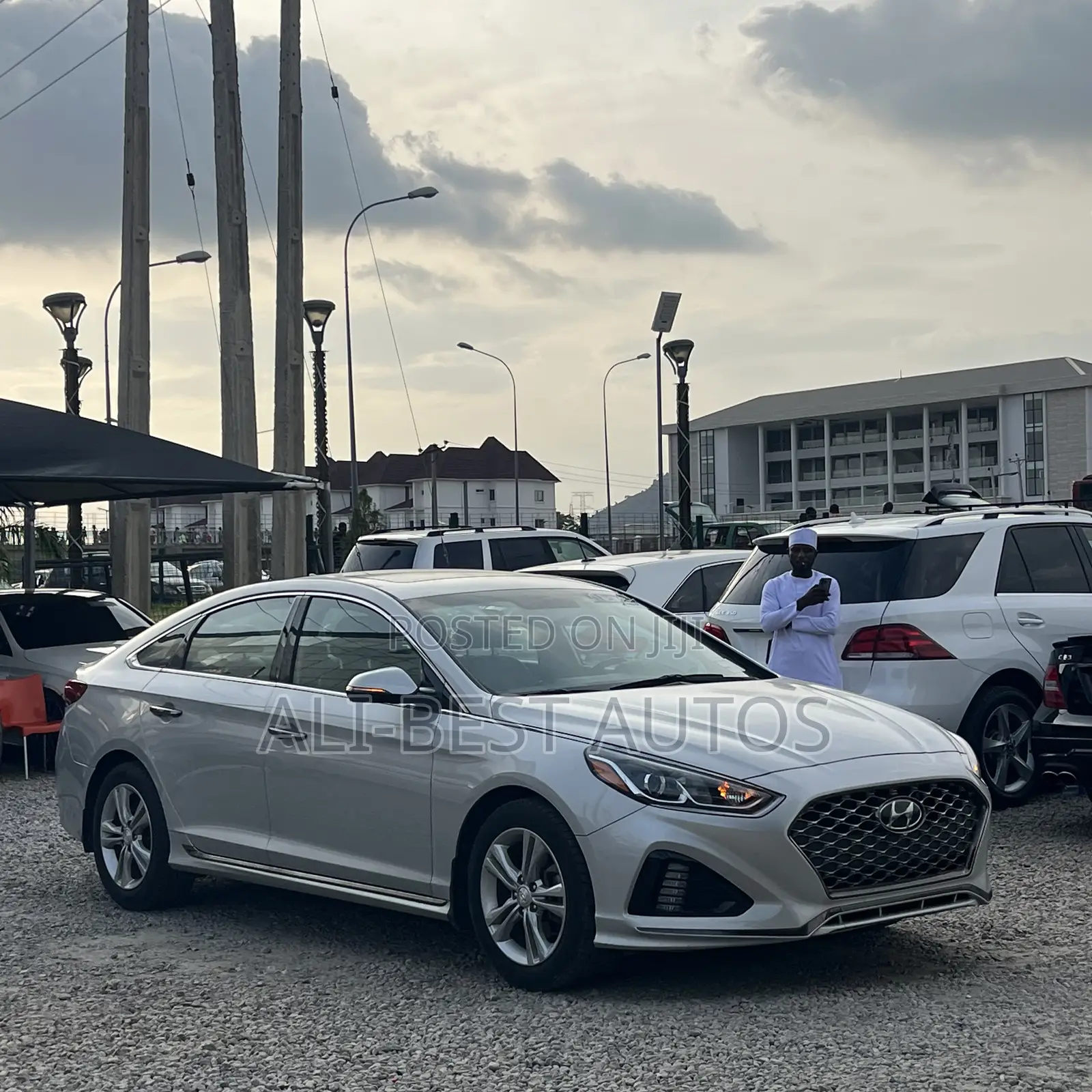 Hyundai Sonata Sport 2019 Silver