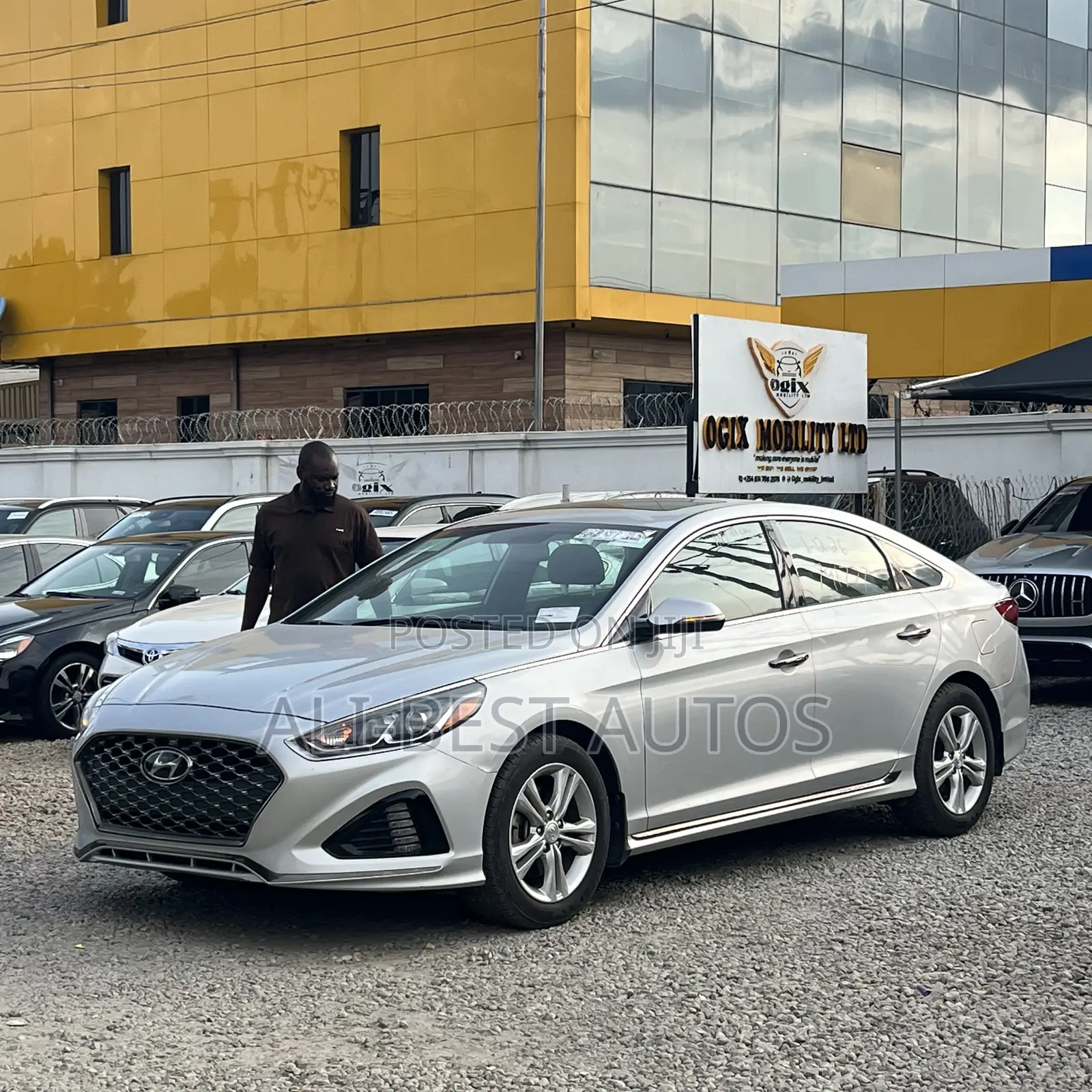 Hyundai Sonata Sport 2019 Silver