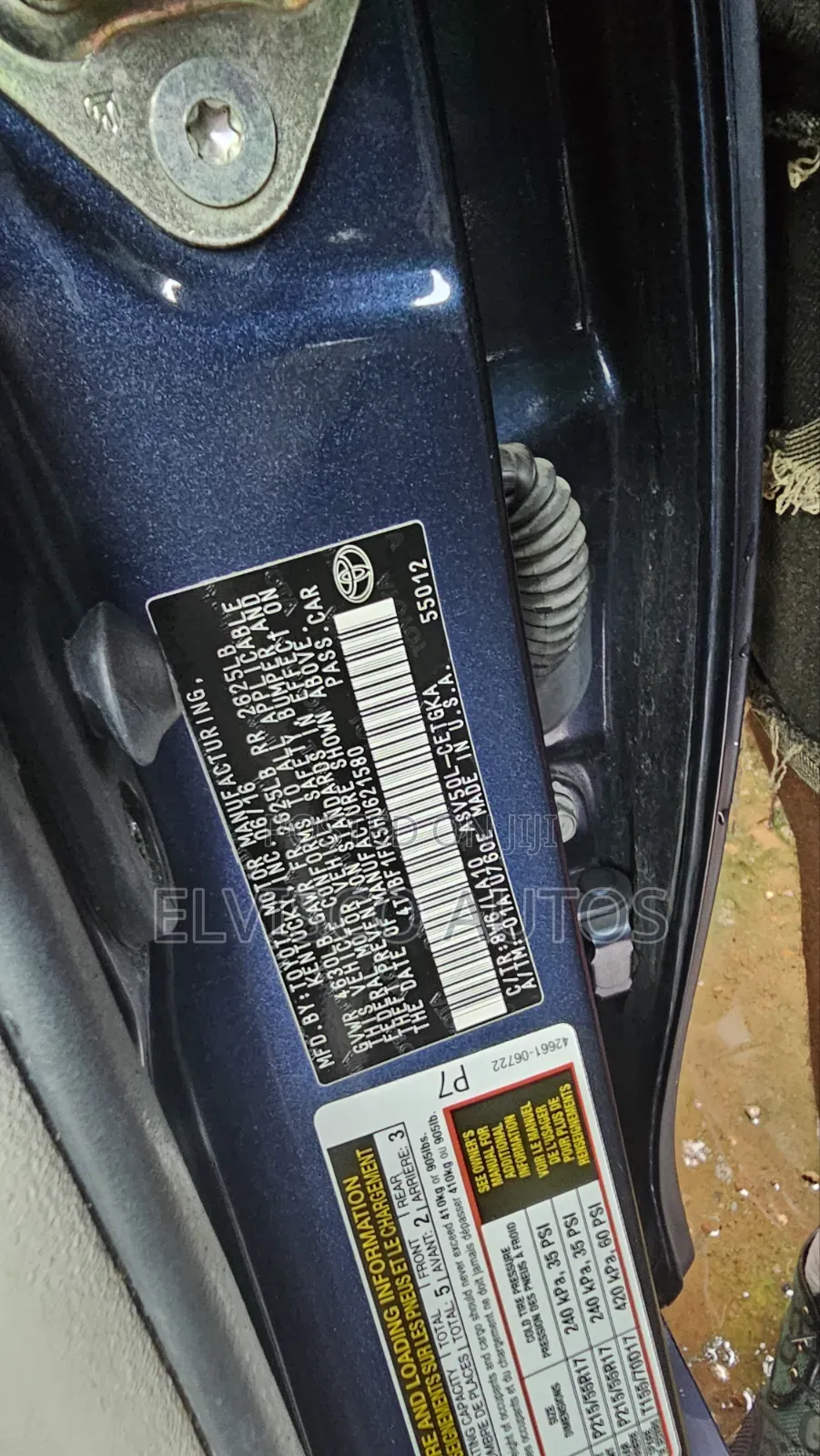 Toyota Camry 2016 Blue