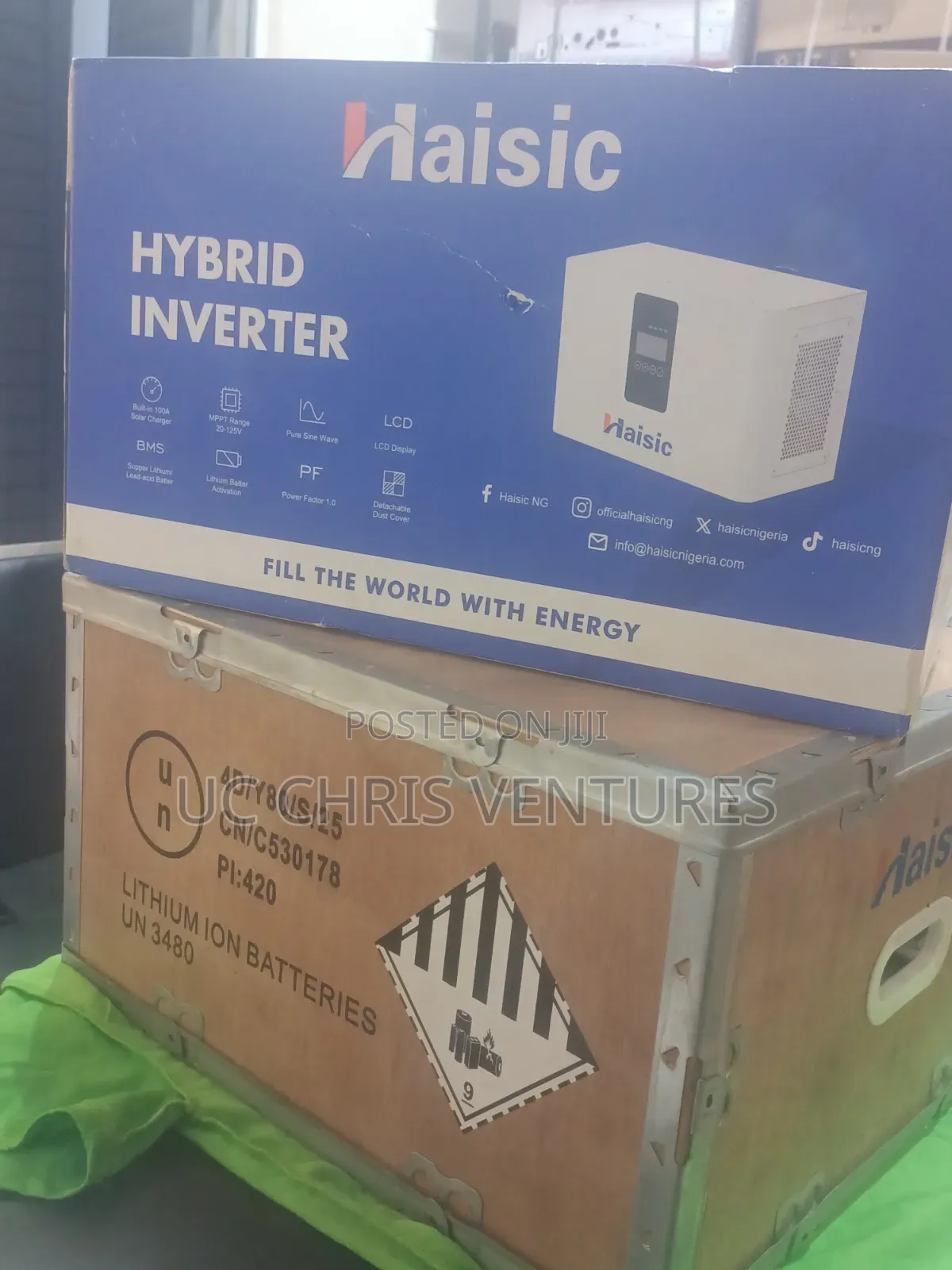 Title of 4kwh With 1.5kva Haisic All in One
