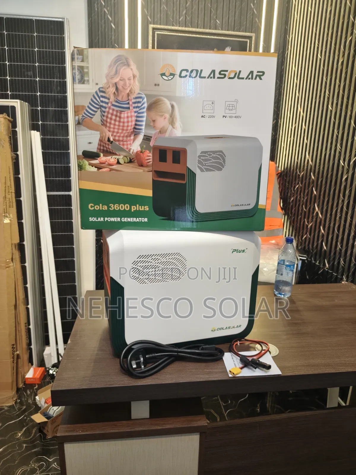 Cola 3600 Plus Solar Generator – Reliable Backup Power for Every Home