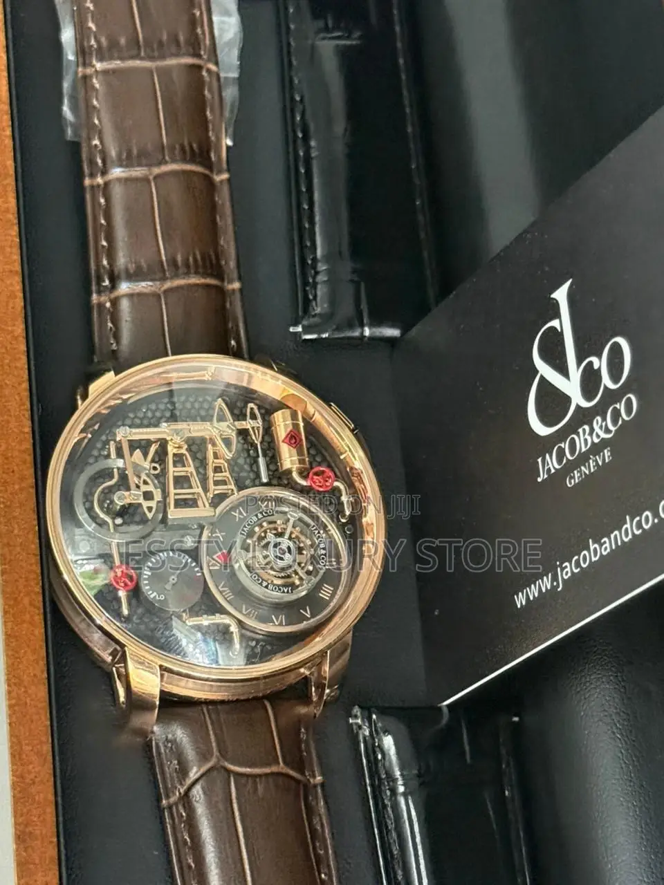 High Quality Luxury Jacob Co. Oil Pump Tourbillon Watch