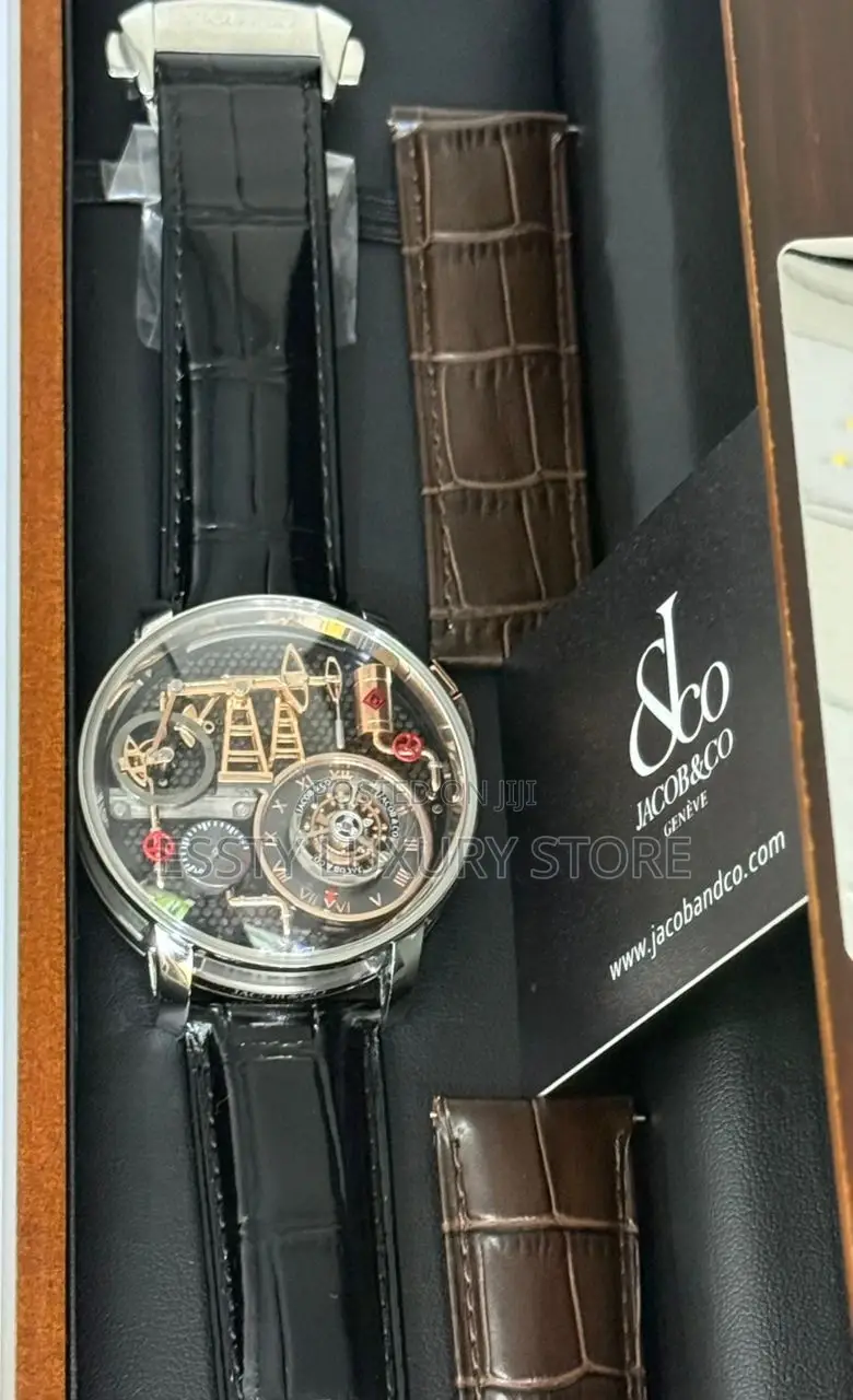 High Quality Luxury Jacob Co. Oil Pump Tourbillon Watch