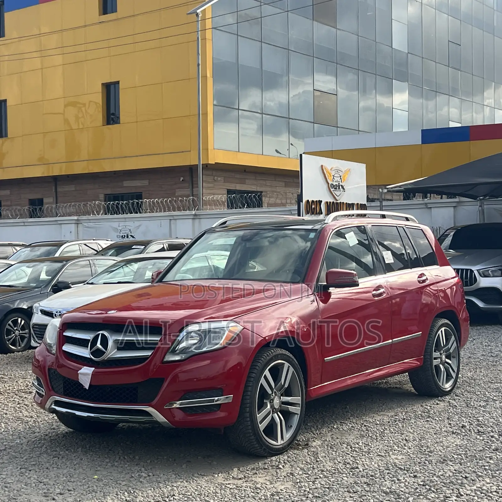 Mercedes-Benz GLK-Class 350 4MATIC 2013 Red