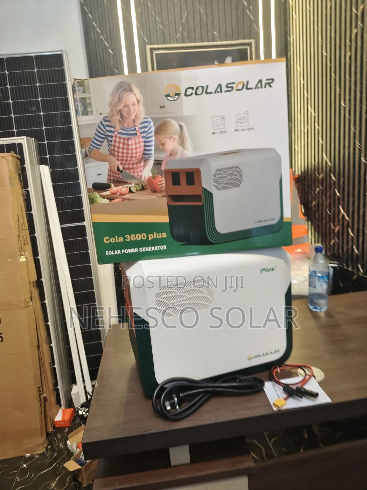 Cola Solar 3.6kwh Plus 2,200w Solar Generator