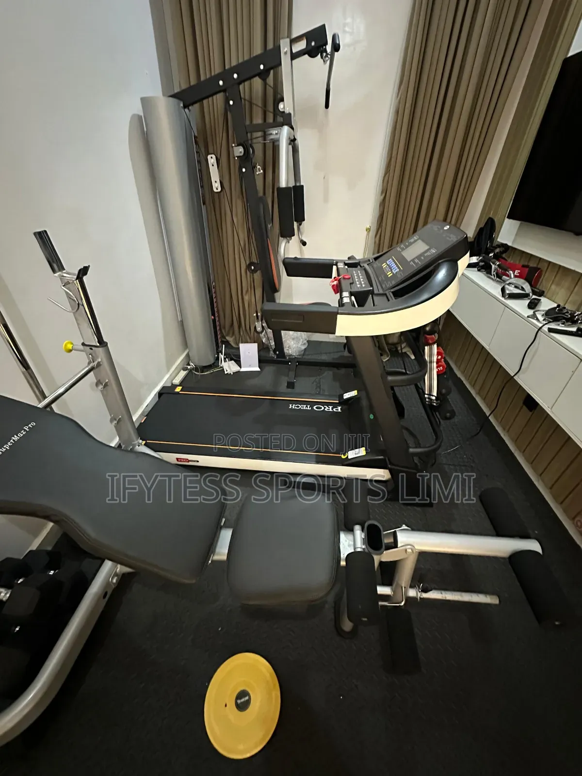 3hp Heavy Duty Pro-Tech Treadmill.