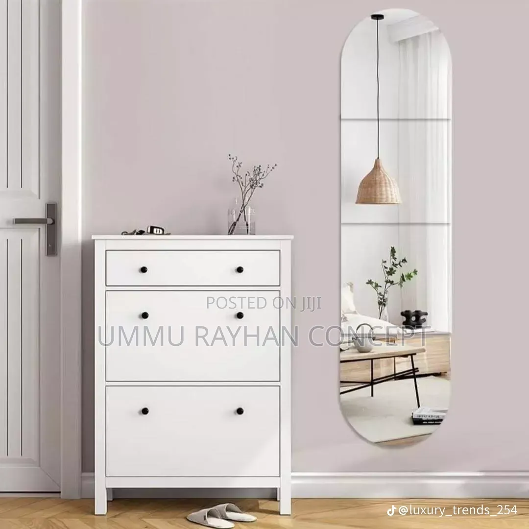 Full Body Length Acrylic Sticker Mirror