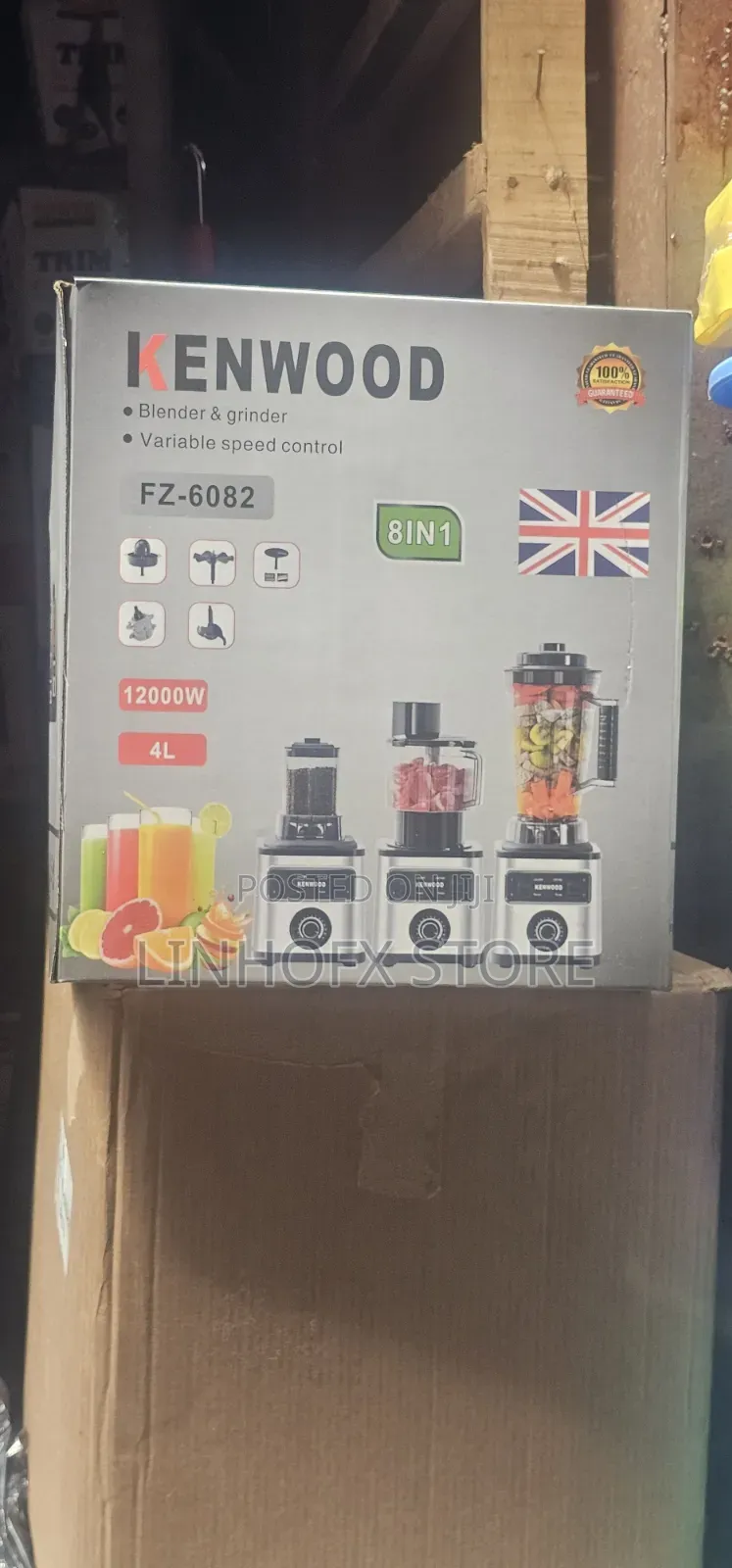 8in1 Kenwood Blender (4l) Uk Standard