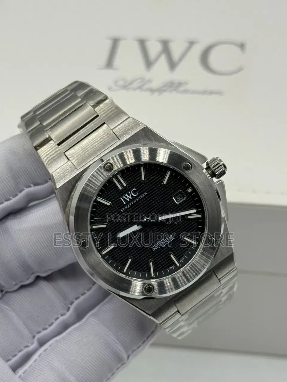 Iwc Schaffhausen Quality Luxury Men Chain Wristwatch