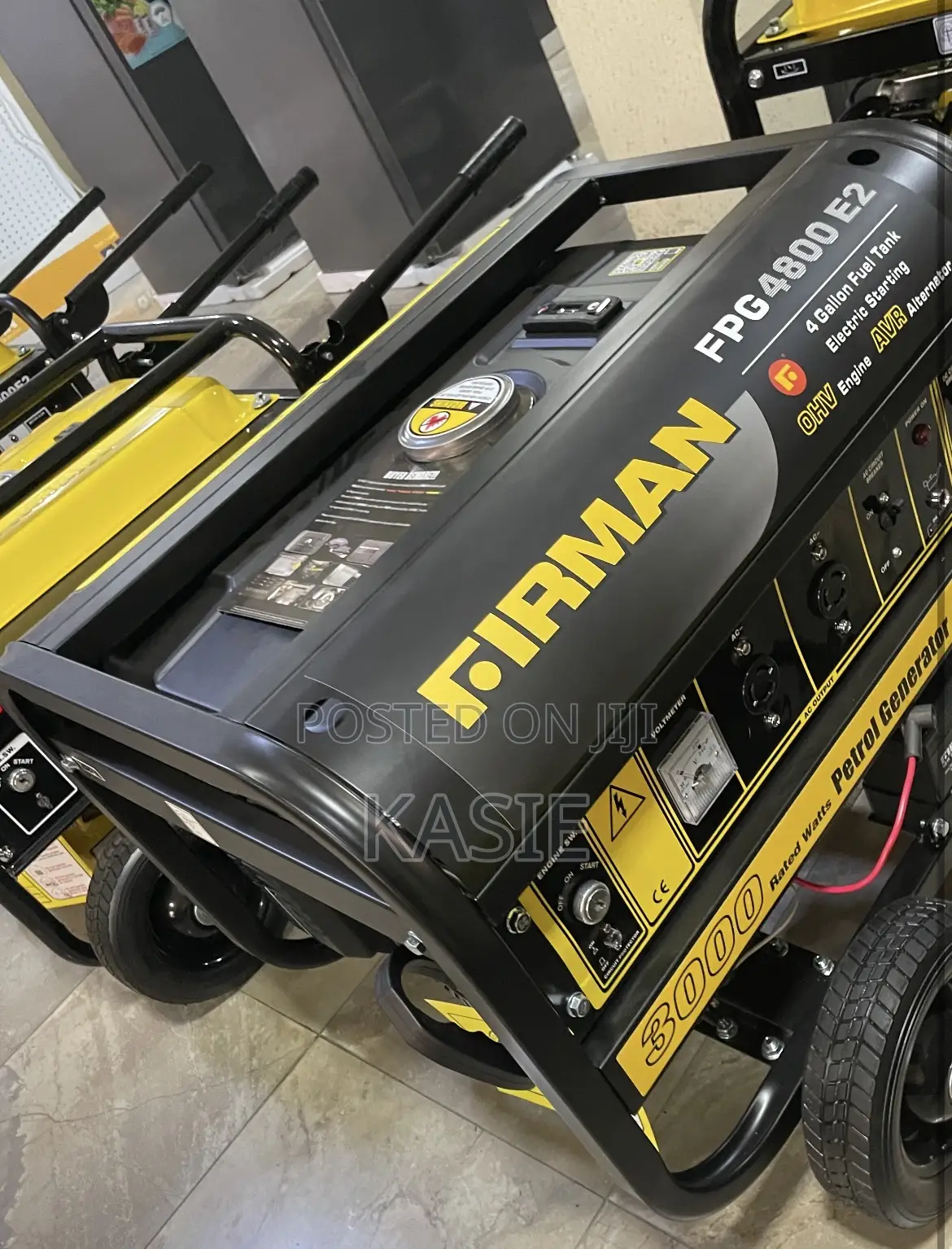 Fpg4800e2 3.3kva Firman Key Starts Petrol Generator