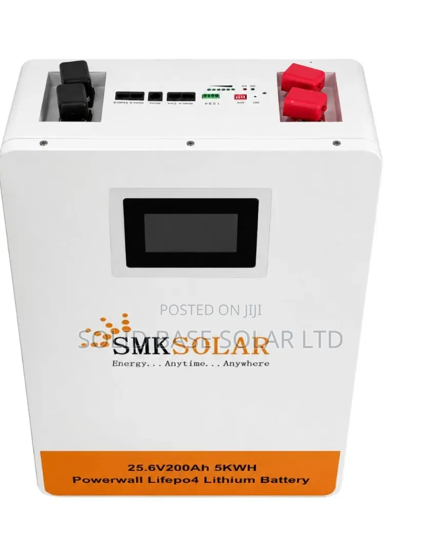 SMK Solar 5kwh 25.6v Lithium Battery Lifepo4