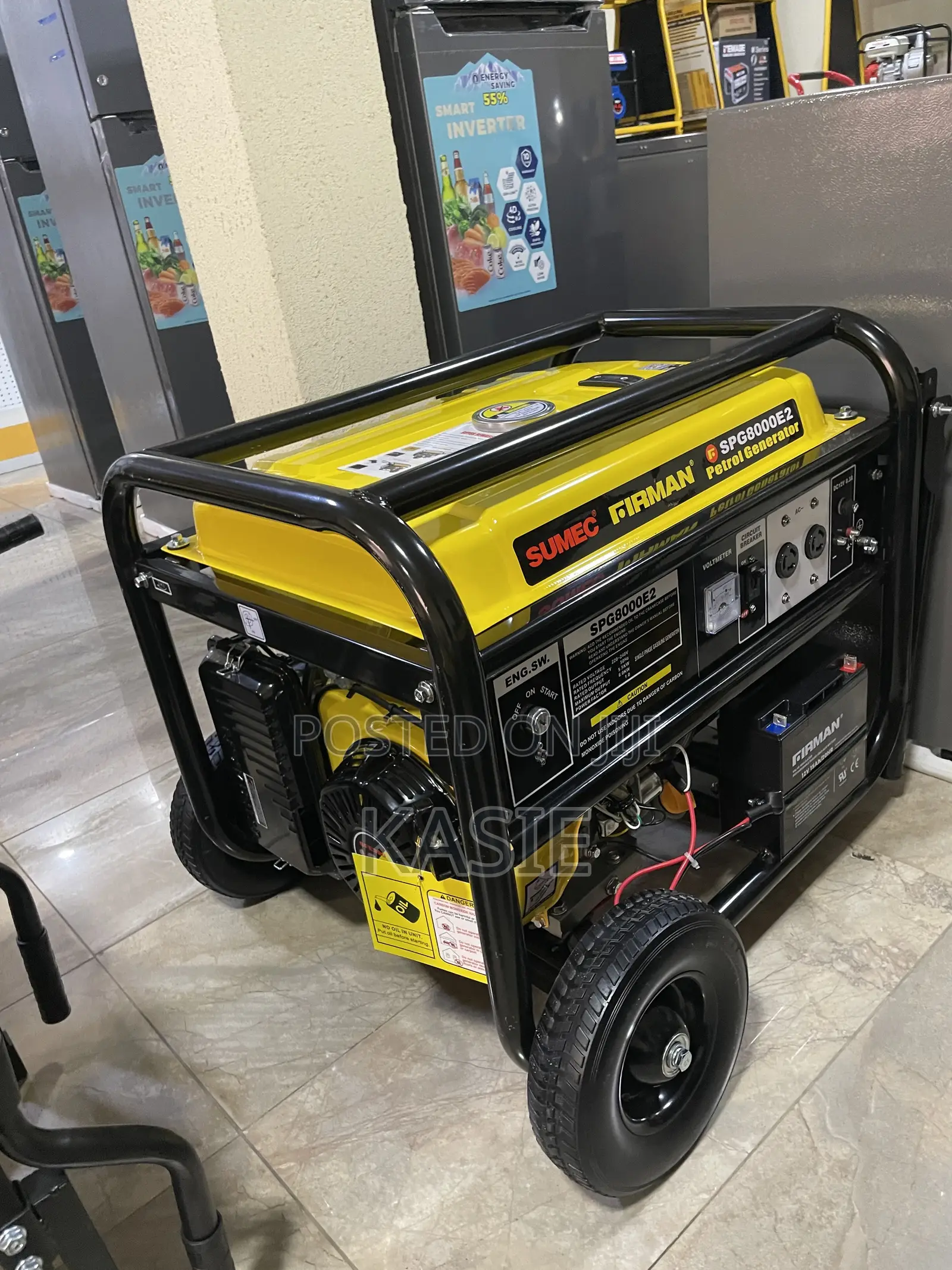 8.5kva Sumec Firman Petrol Key Start Generator