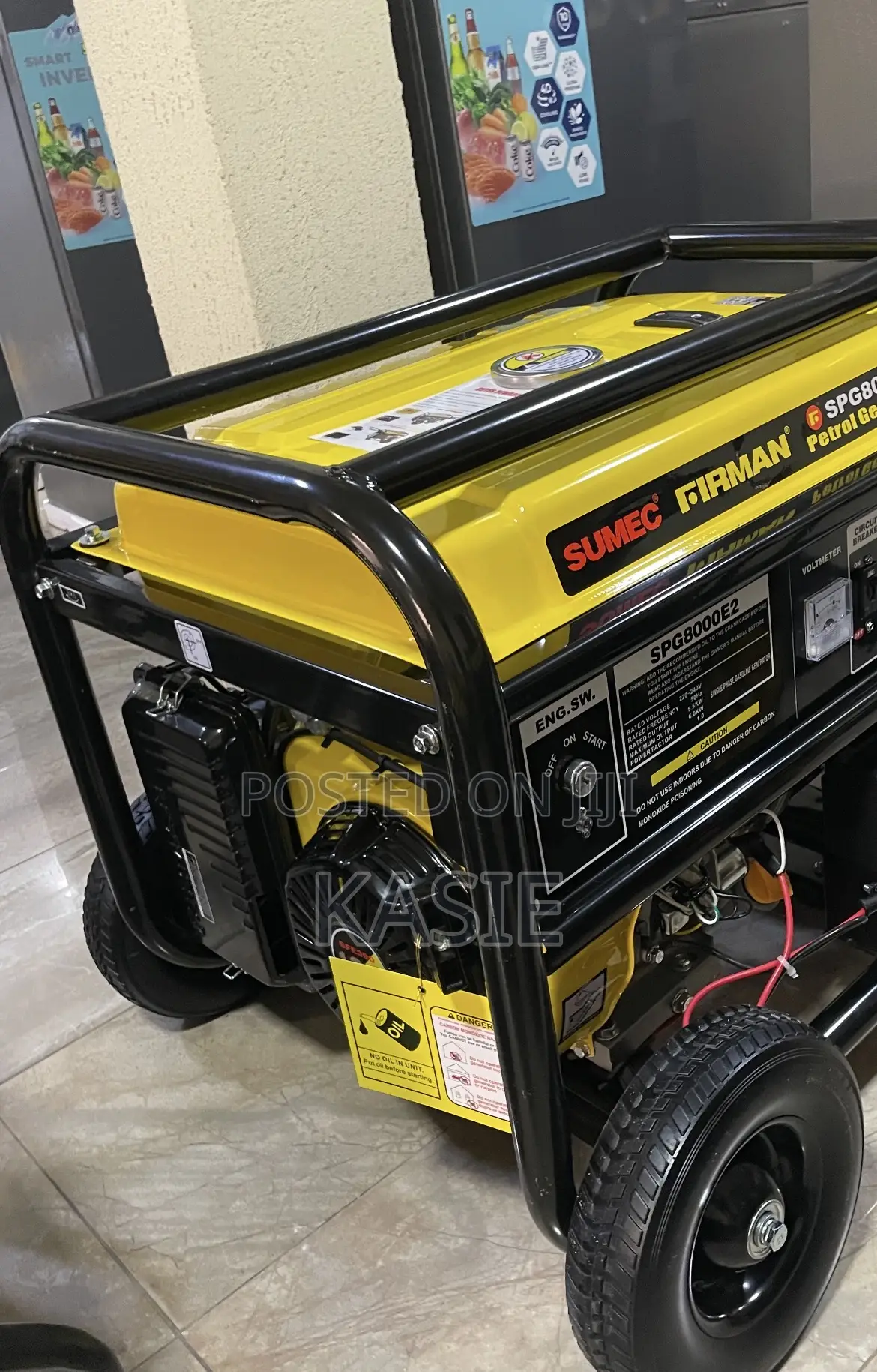 8.5kva Sumec Firman Petrol Key Start Generator
