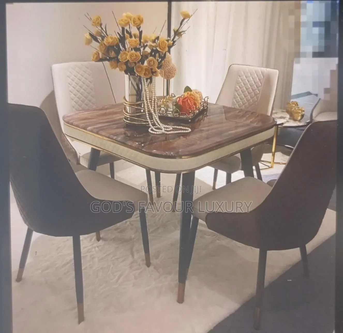 Mmodern Dining Table and Chairs