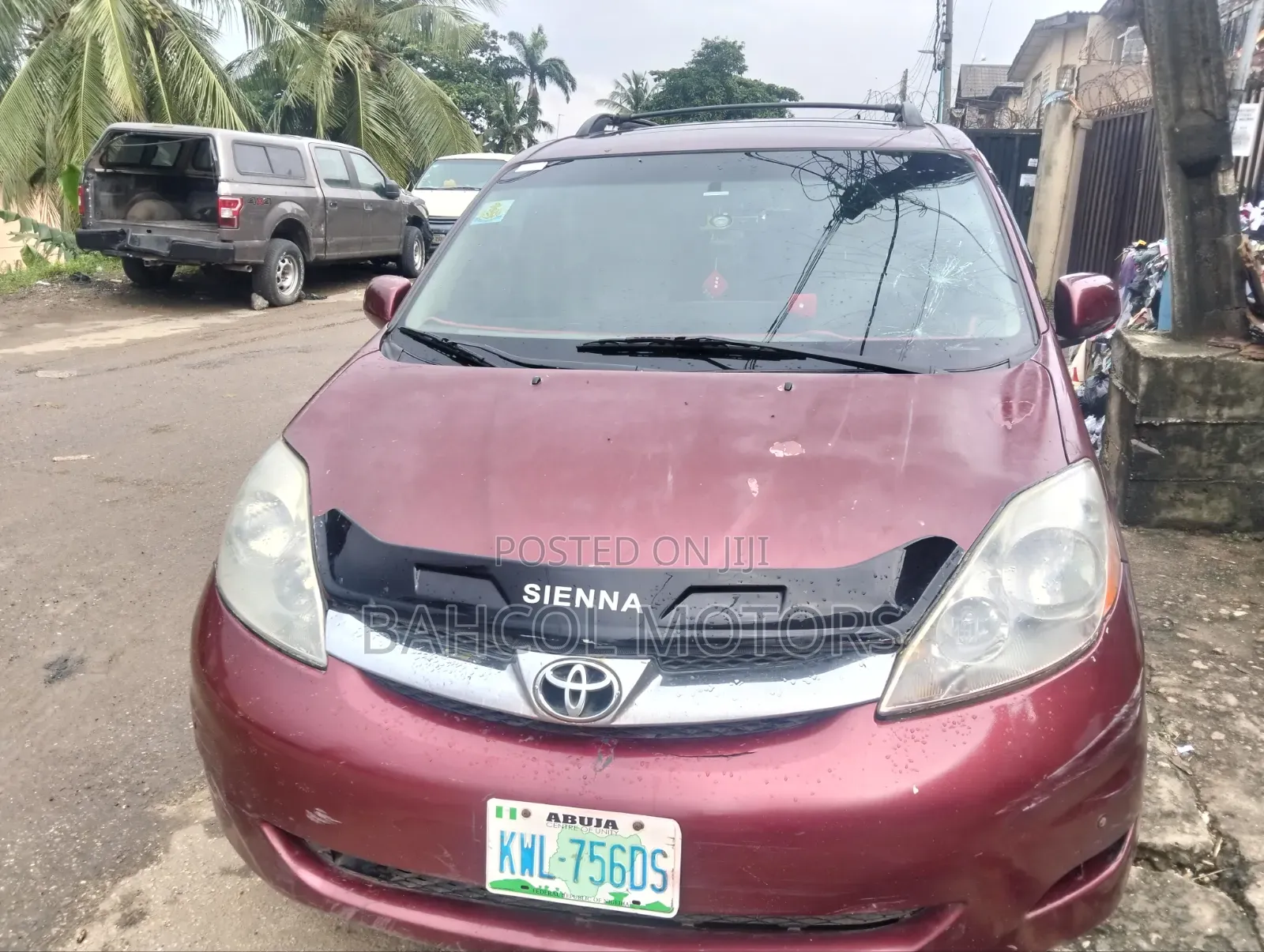 Toyota Sienna 2007 Red