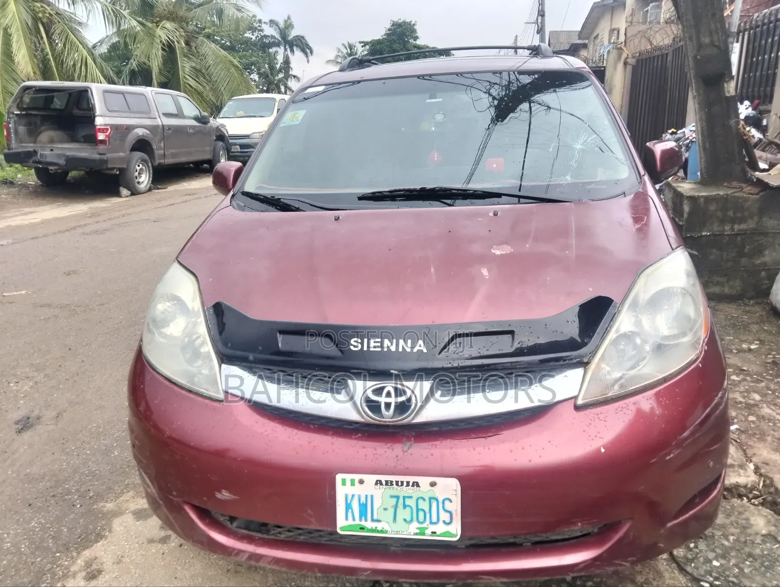 Toyota Sienna 2007 Red
